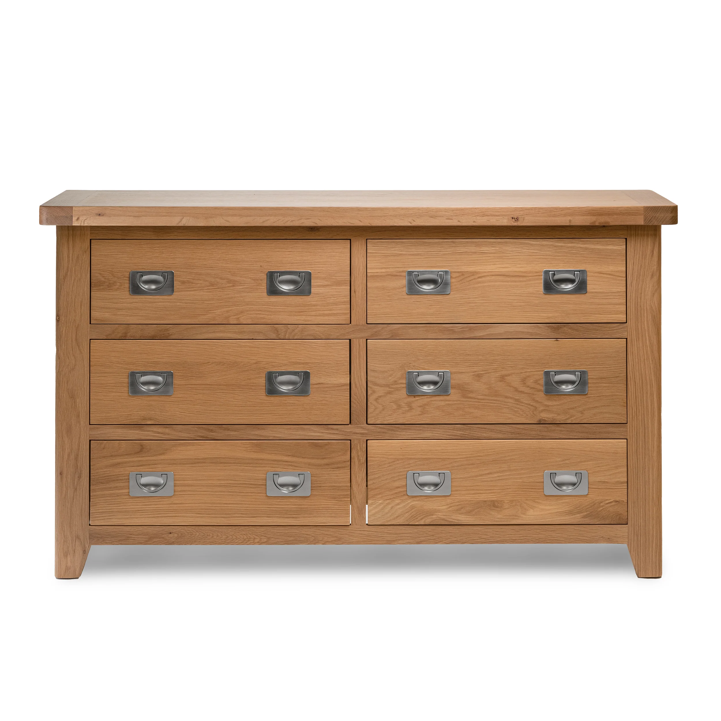 Gloucester Oak 6 Drawer Chest