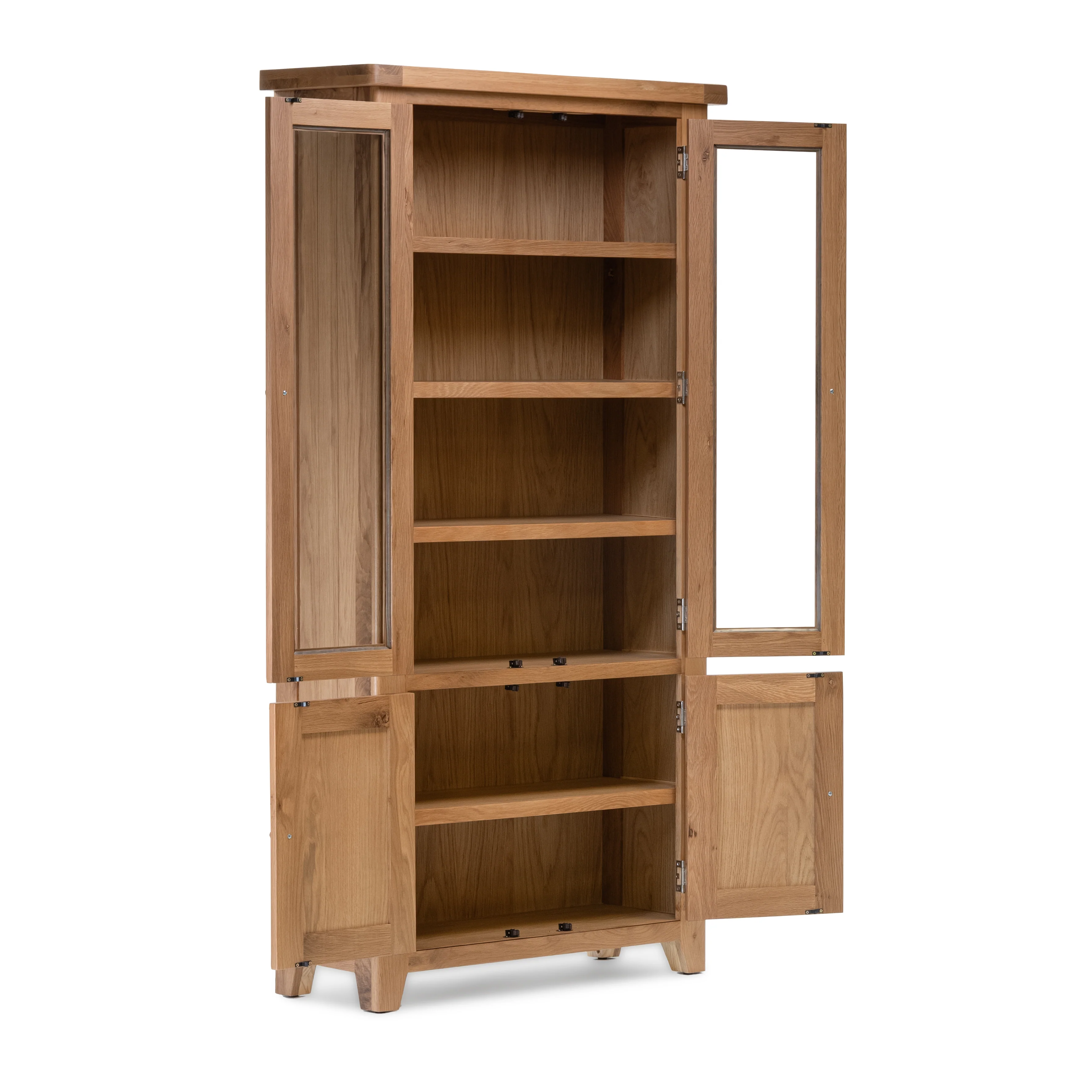 Gloucester Oak Display Cabinet - Image 3