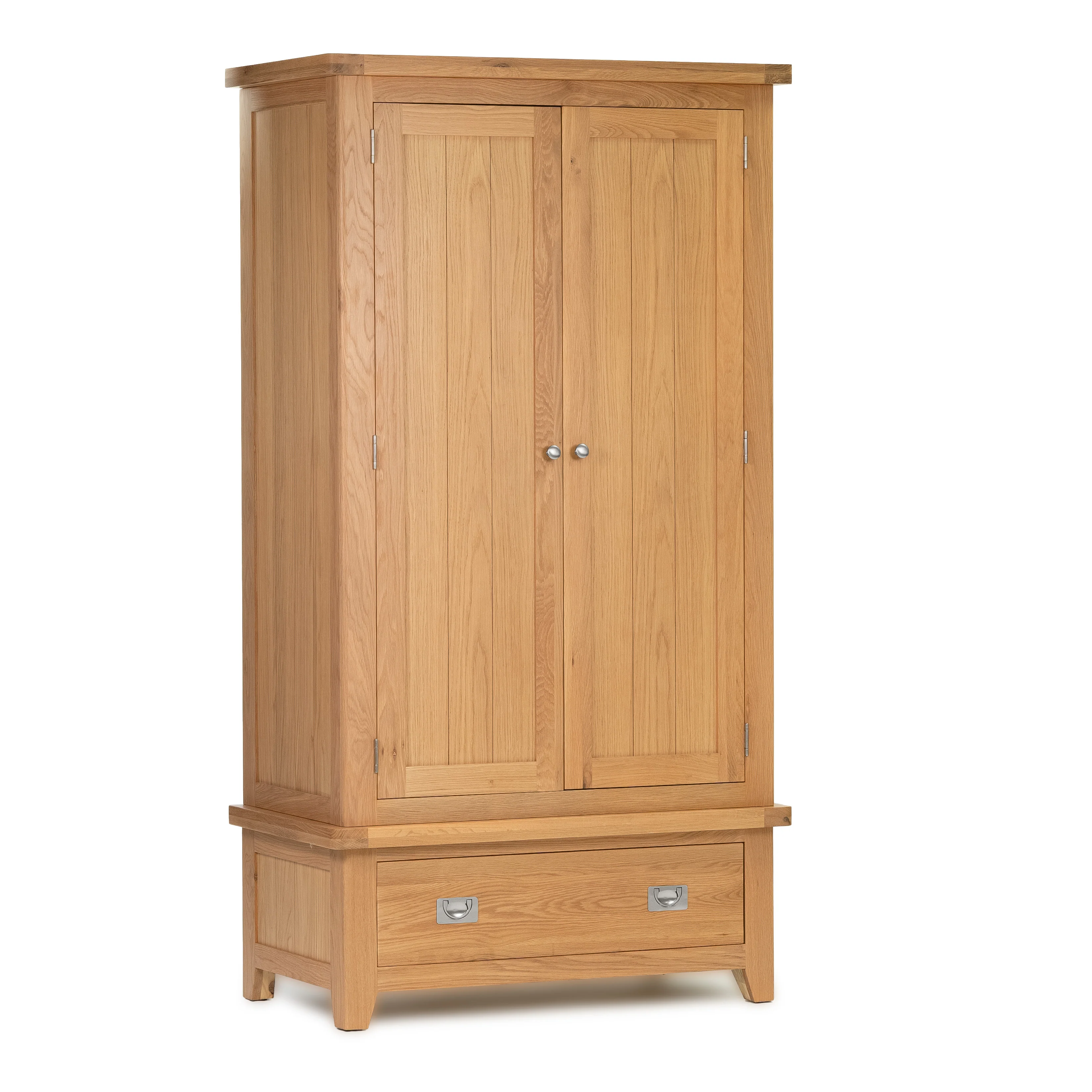 Gloucester Oak Double Wardrobe