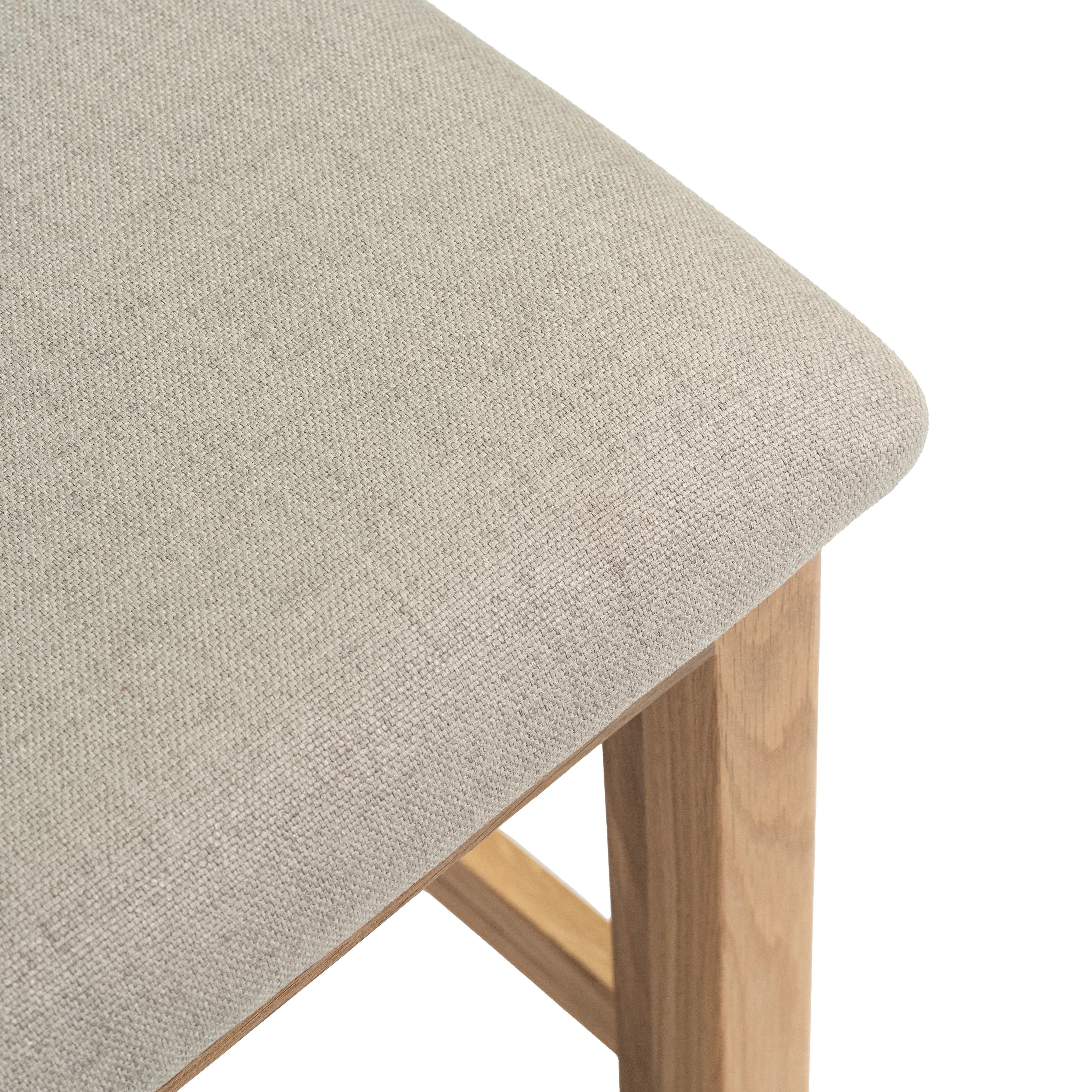 Gloucester Oak Dressing Table Stool - Image 3