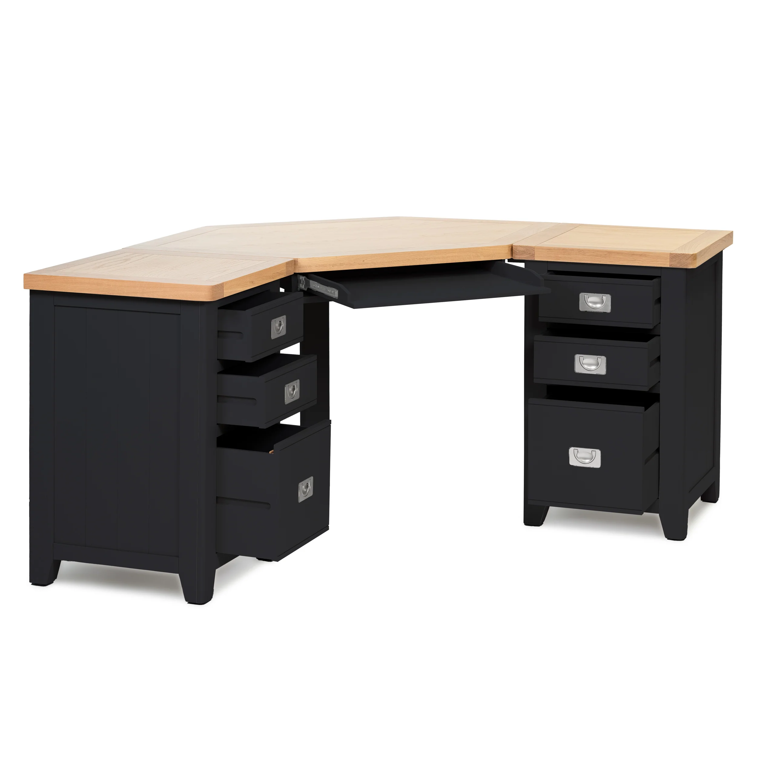 Gloucester Railings Corner Desk - Image 3