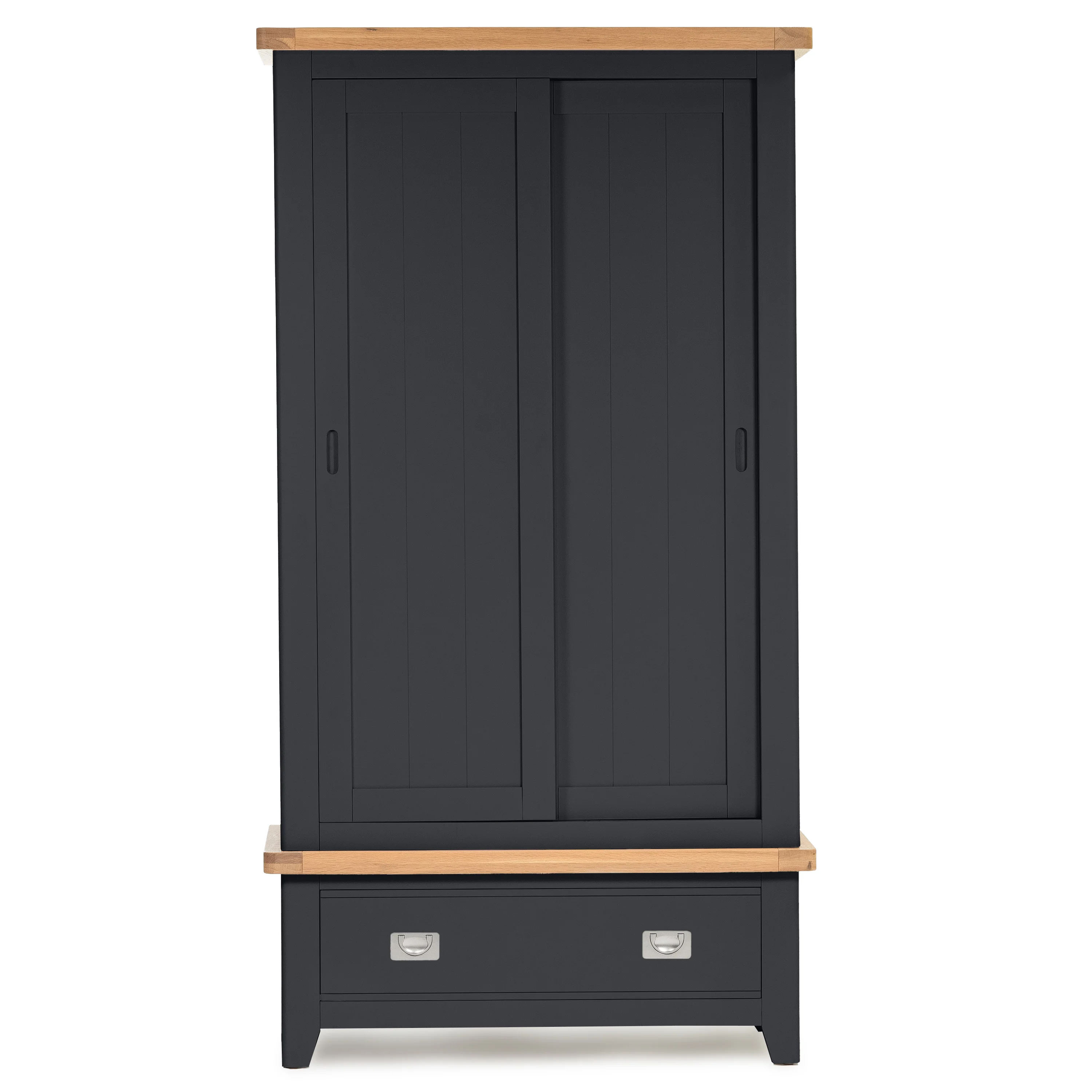 Gloucester Railings Double Sliding Door Wardrobe