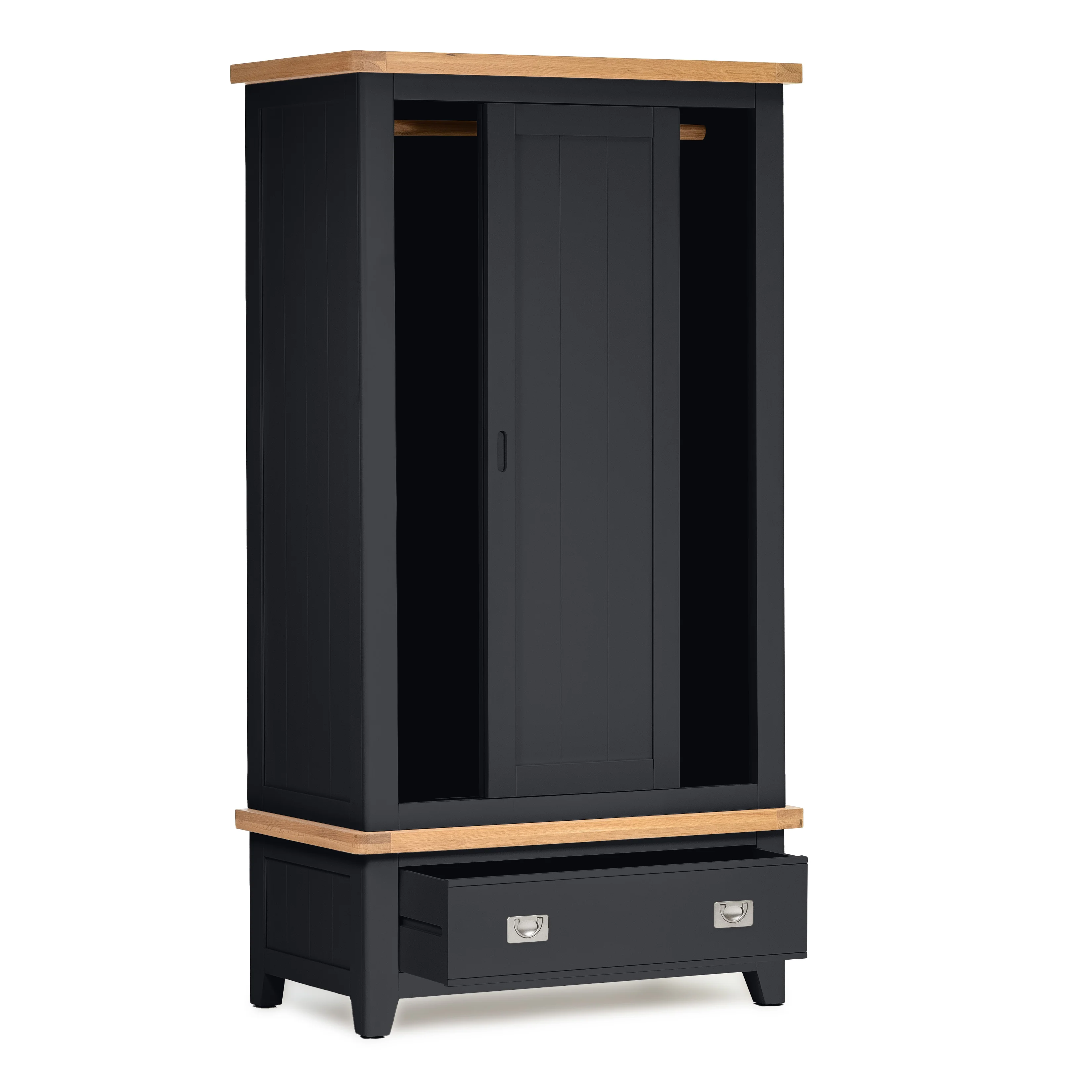 Gloucester Railings Double Sliding Door Wardrobe - Image 3