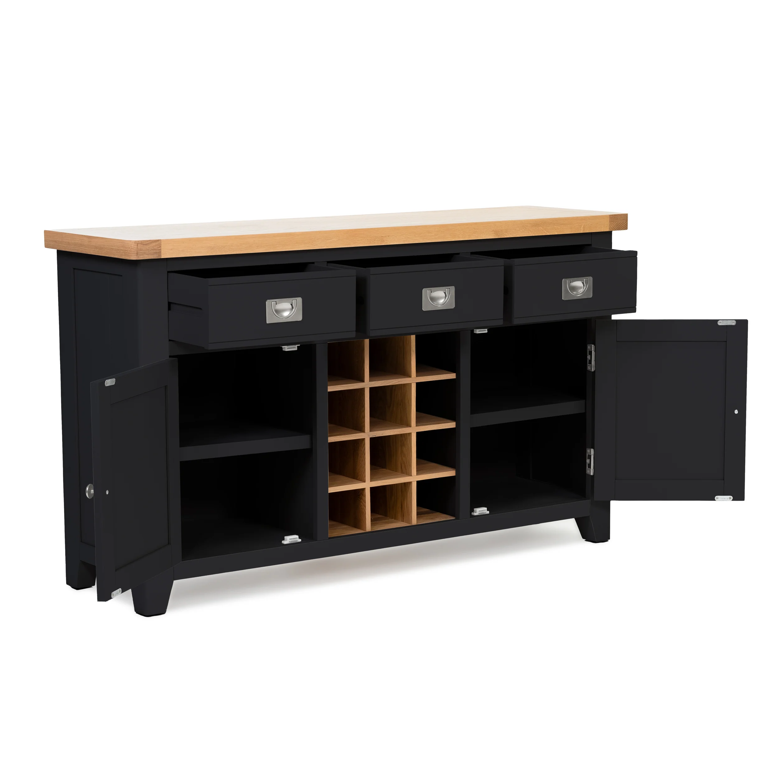 Gloucester Railings Large Wine Cabinet - Image 4