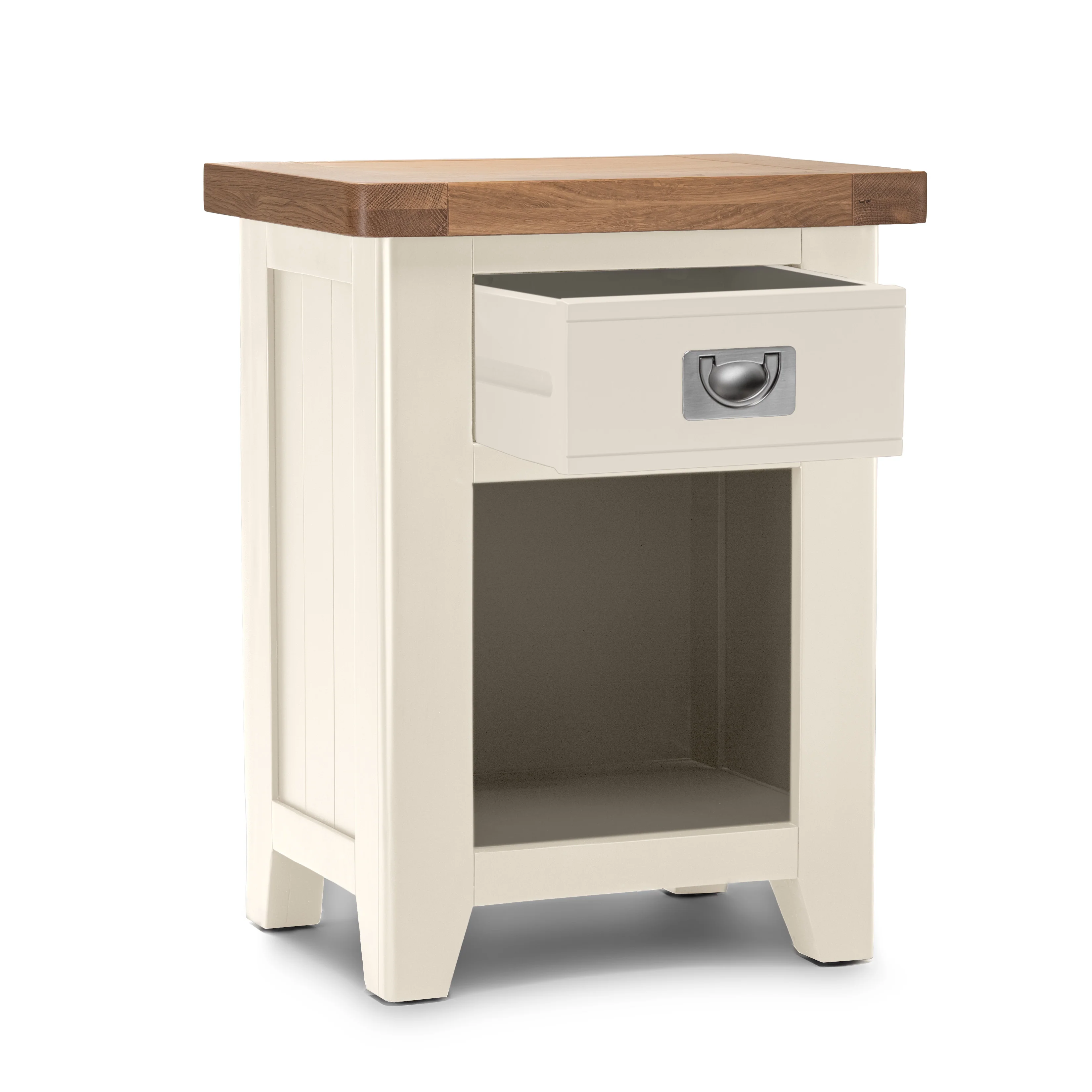 Gloucester Stone 1 Drawer Bedside Table - Image 2