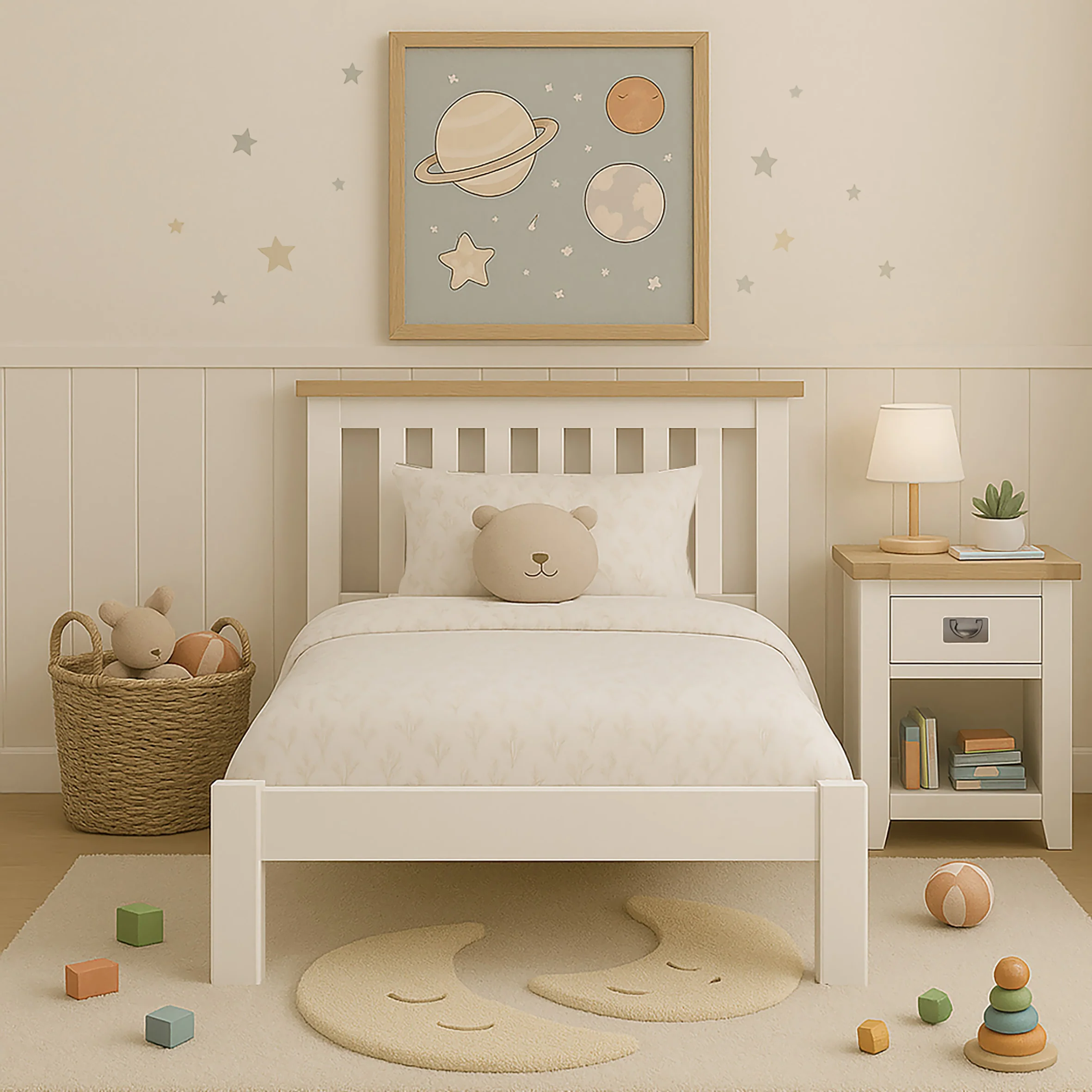 Gloucester Stone 3ft Single Bed - Image 2