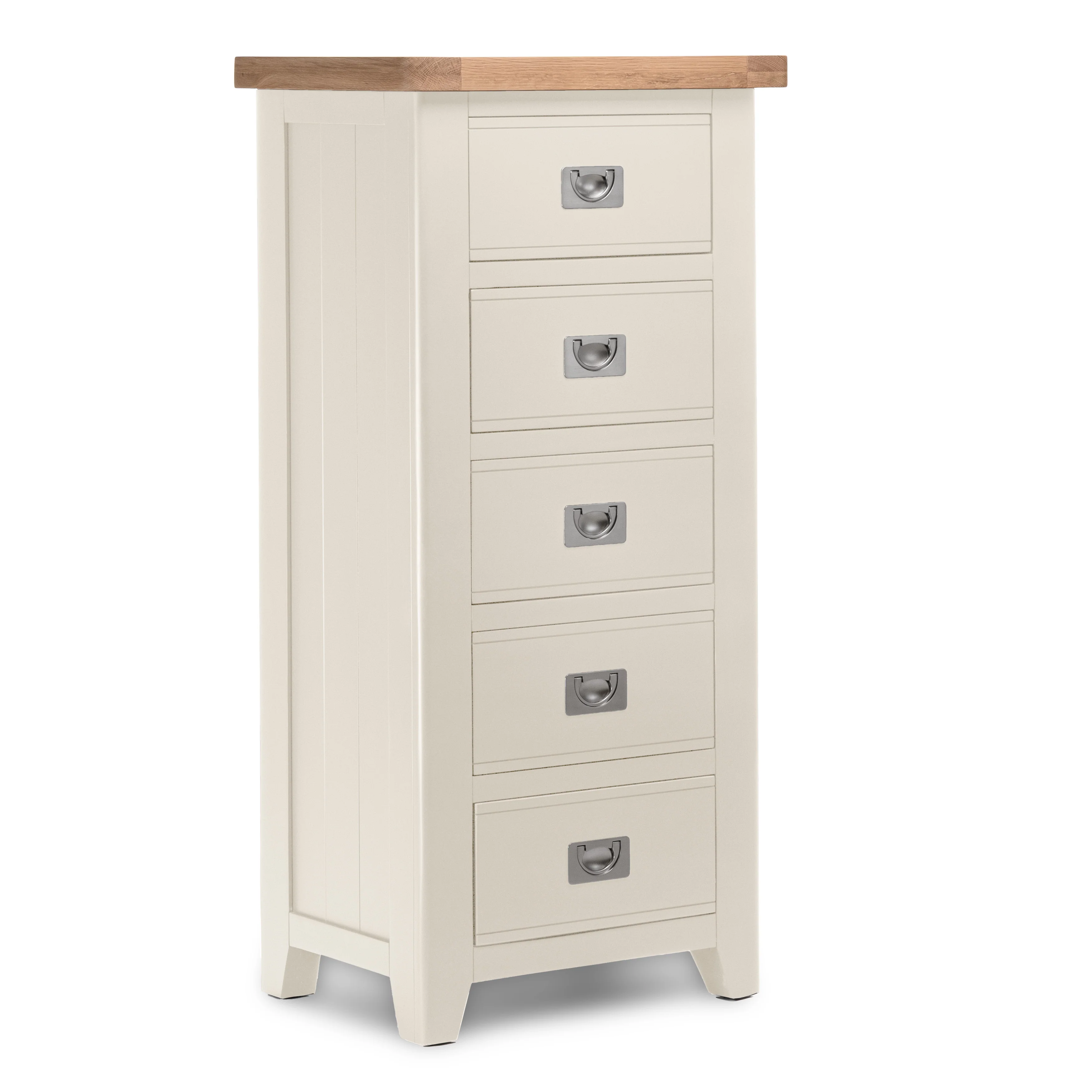 Gloucester Stone 5 Drawer Tallboy Chest