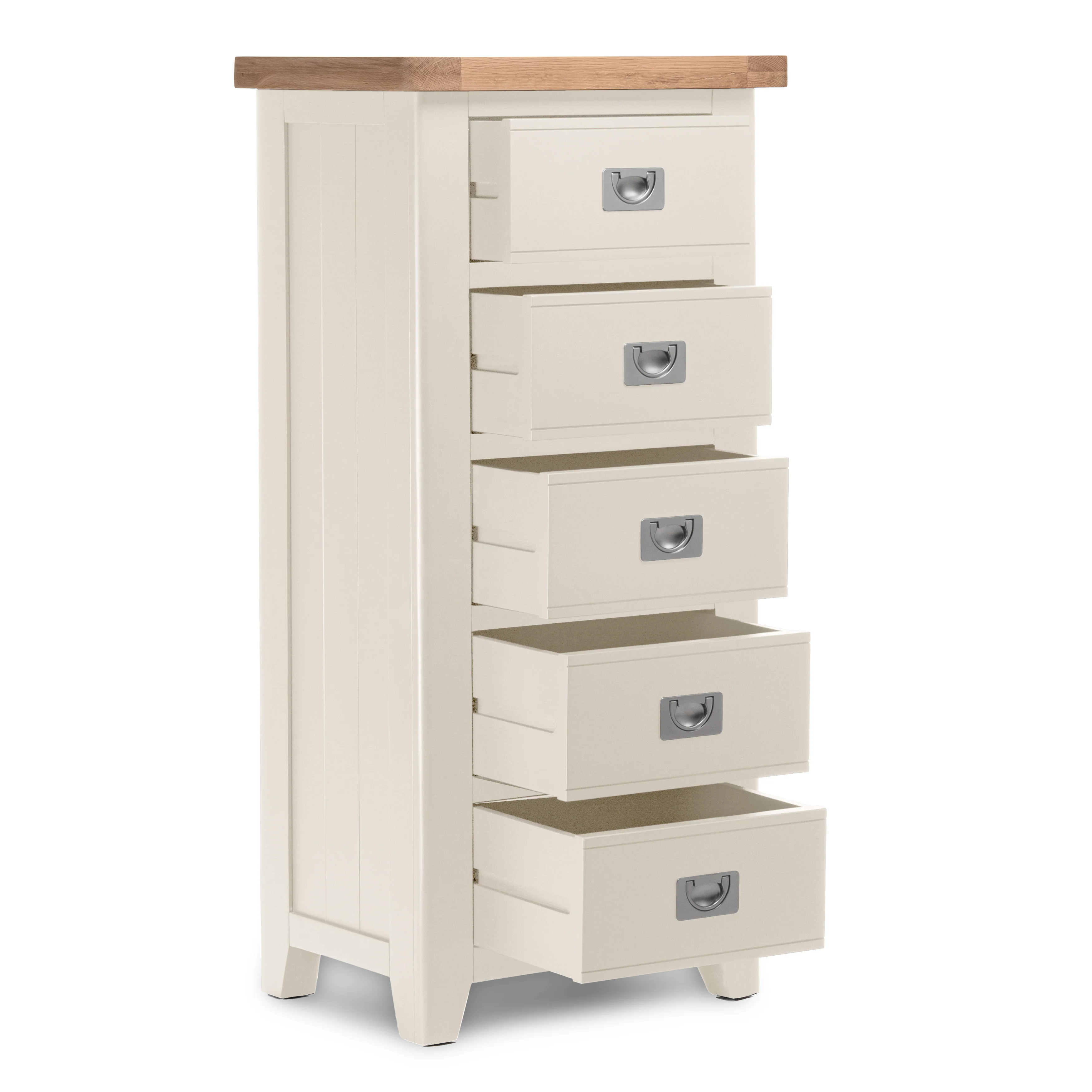 Gloucester Stone 5 Drawer Tallboy Chest - Image 2
