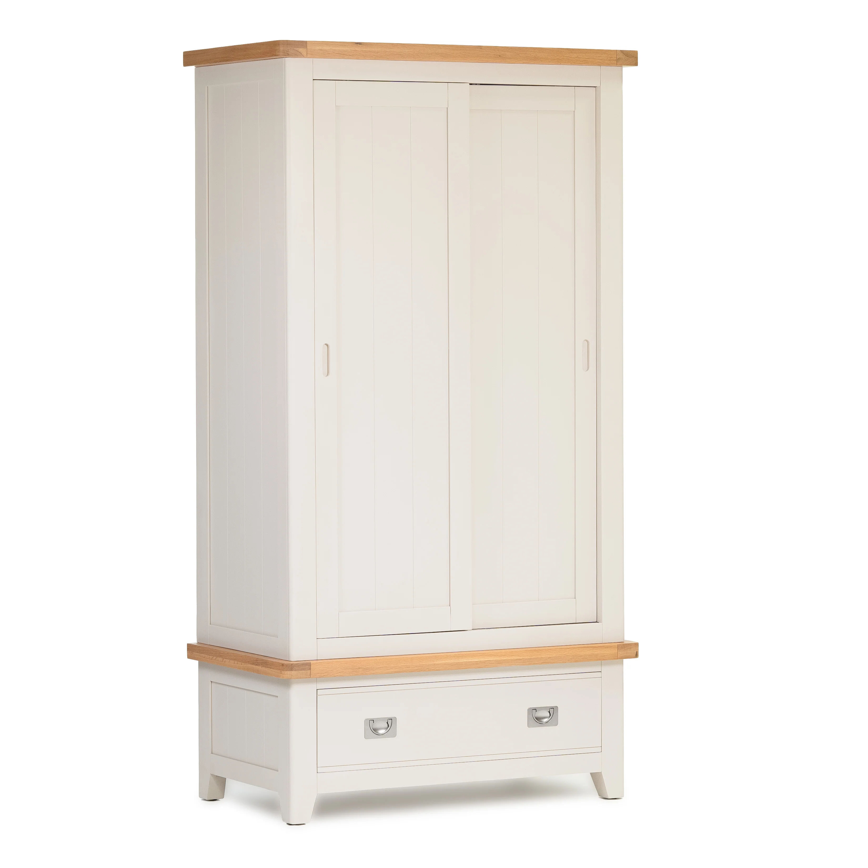 Gloucester Stone Double Sliding Door Wardrobe