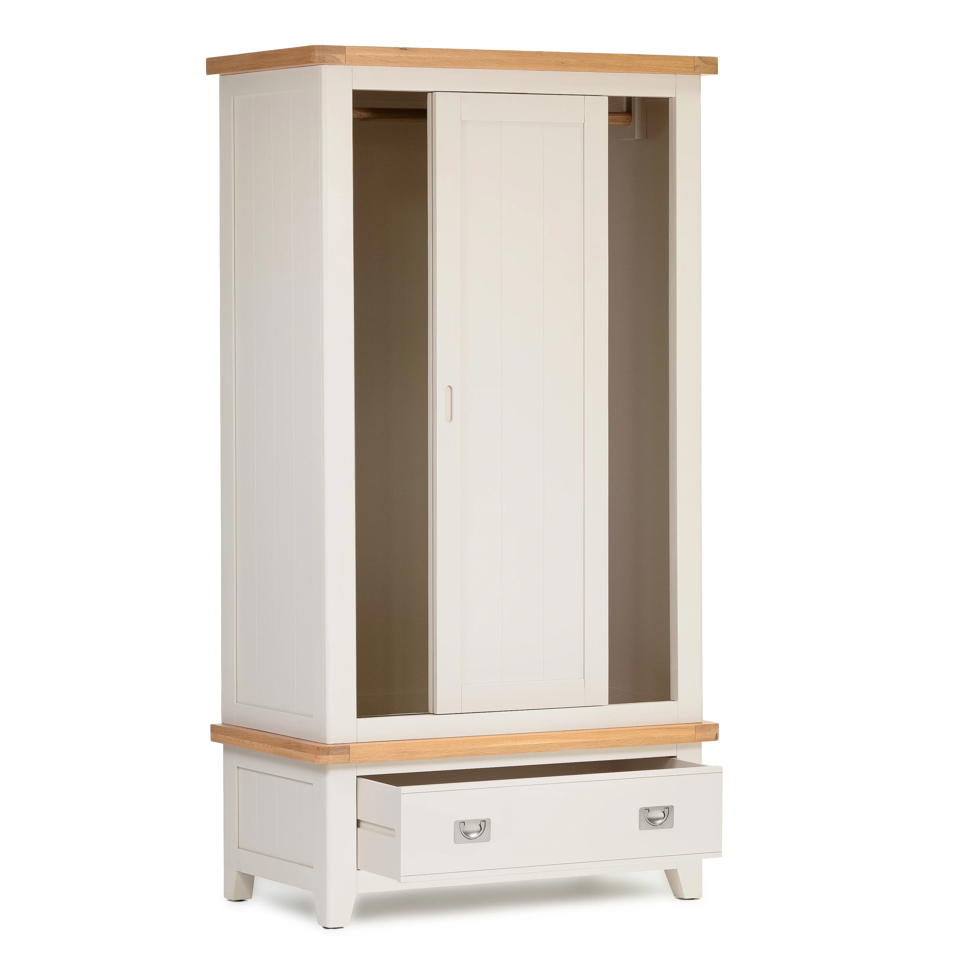 Gloucester Stone Double Sliding Door Wardrobe - Image 2