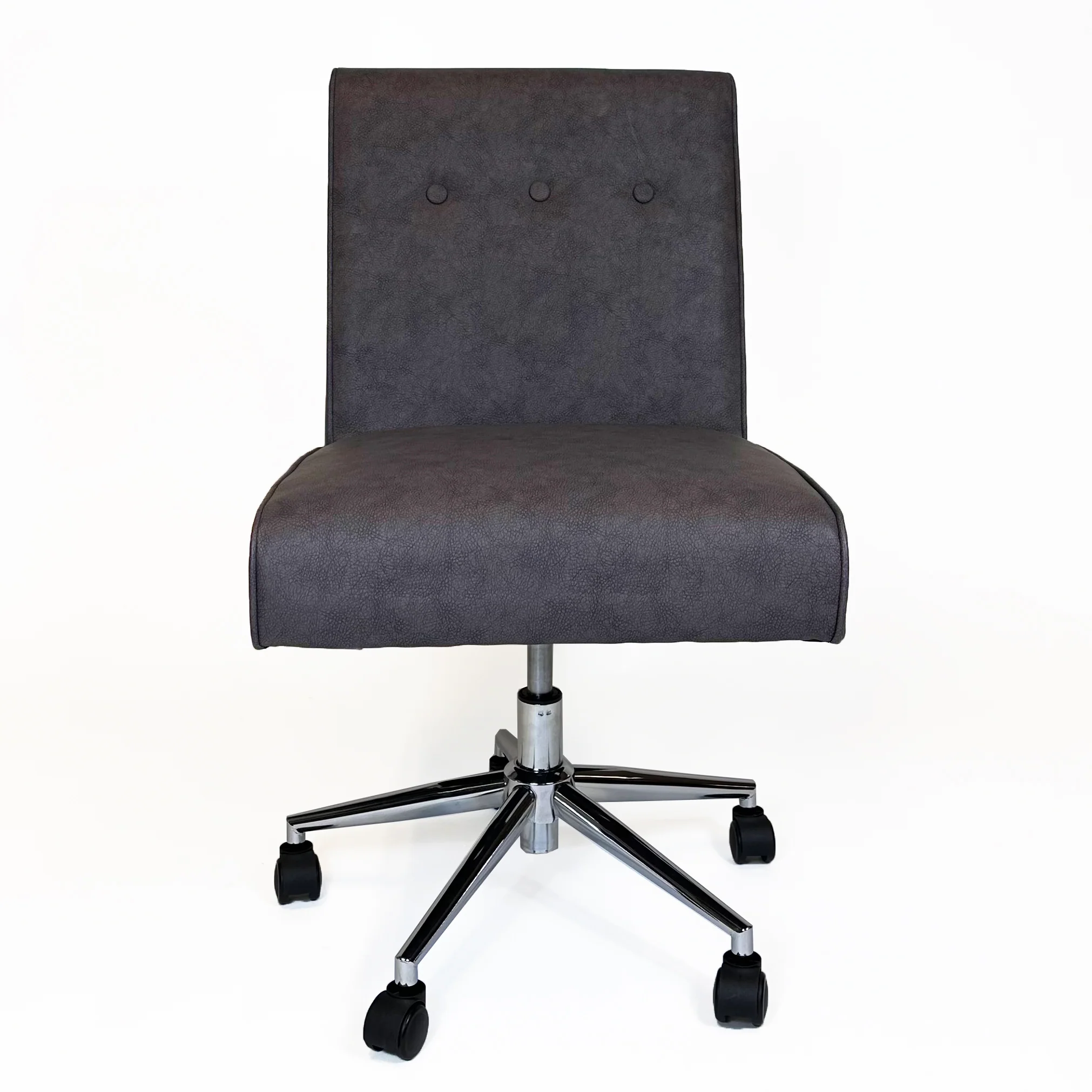 Grace Swivel Office Chair | Brown - Image 3