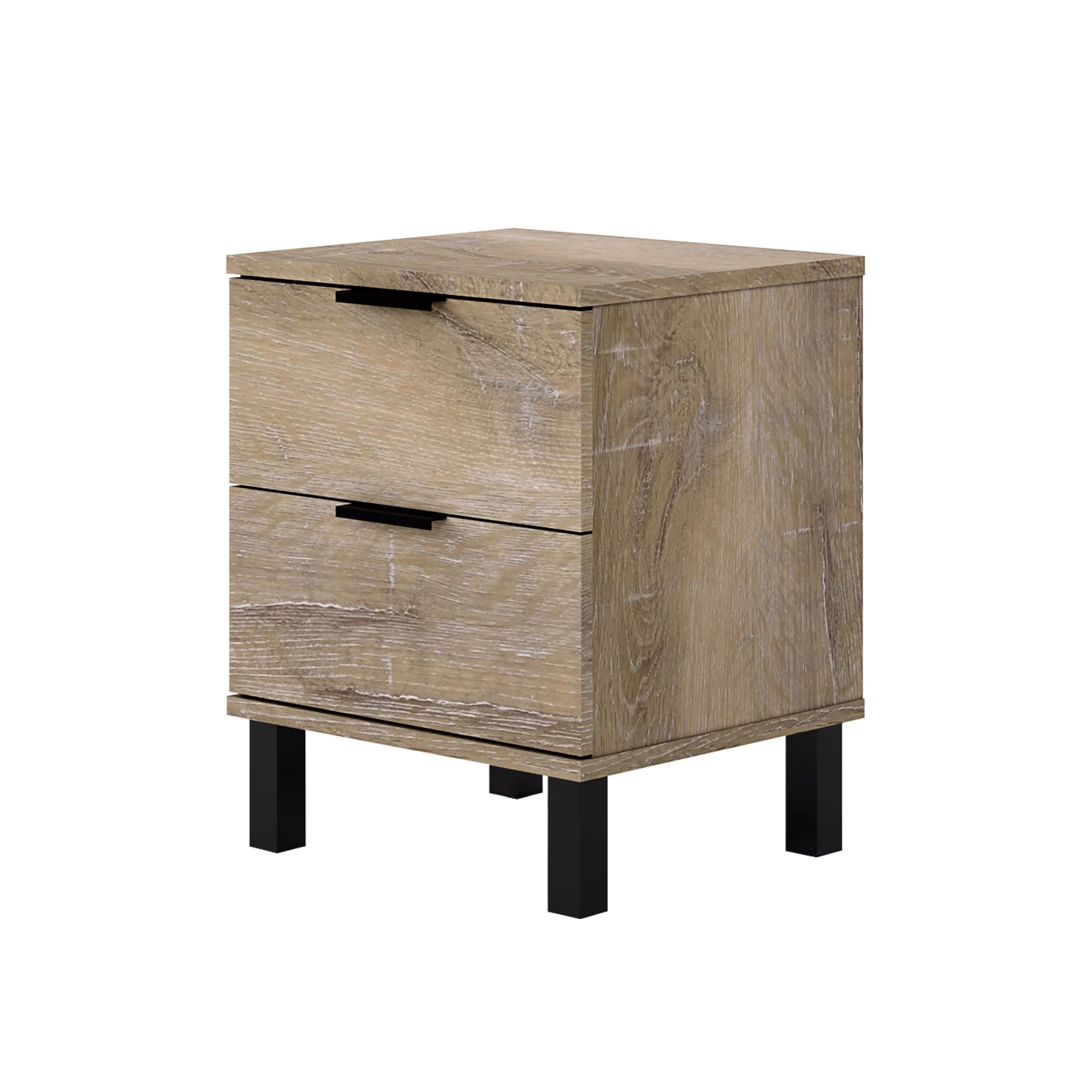 Hamilton 2 Drawer Bedside Table - Image 3