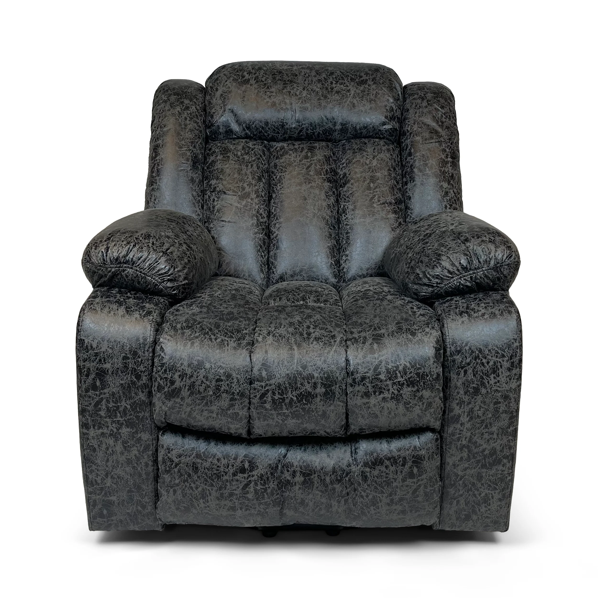 Harper Dual Motor Heated Vibrating Massage Rise & Recliner | Grey - Image 3