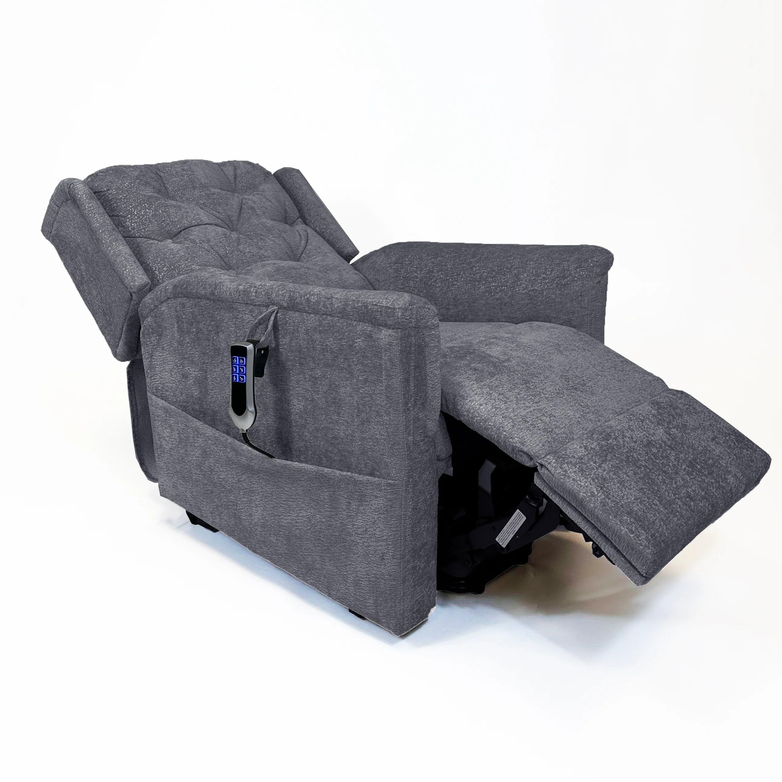 Henley Electric Lift Assist Recliner | Grey - Image 6