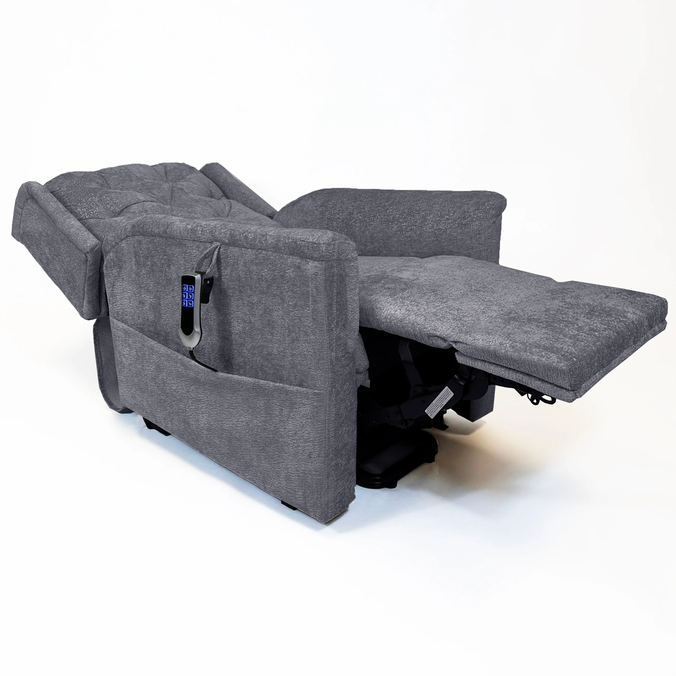 Henley Electric Lift Assist Recliner | Grey - Image 7
