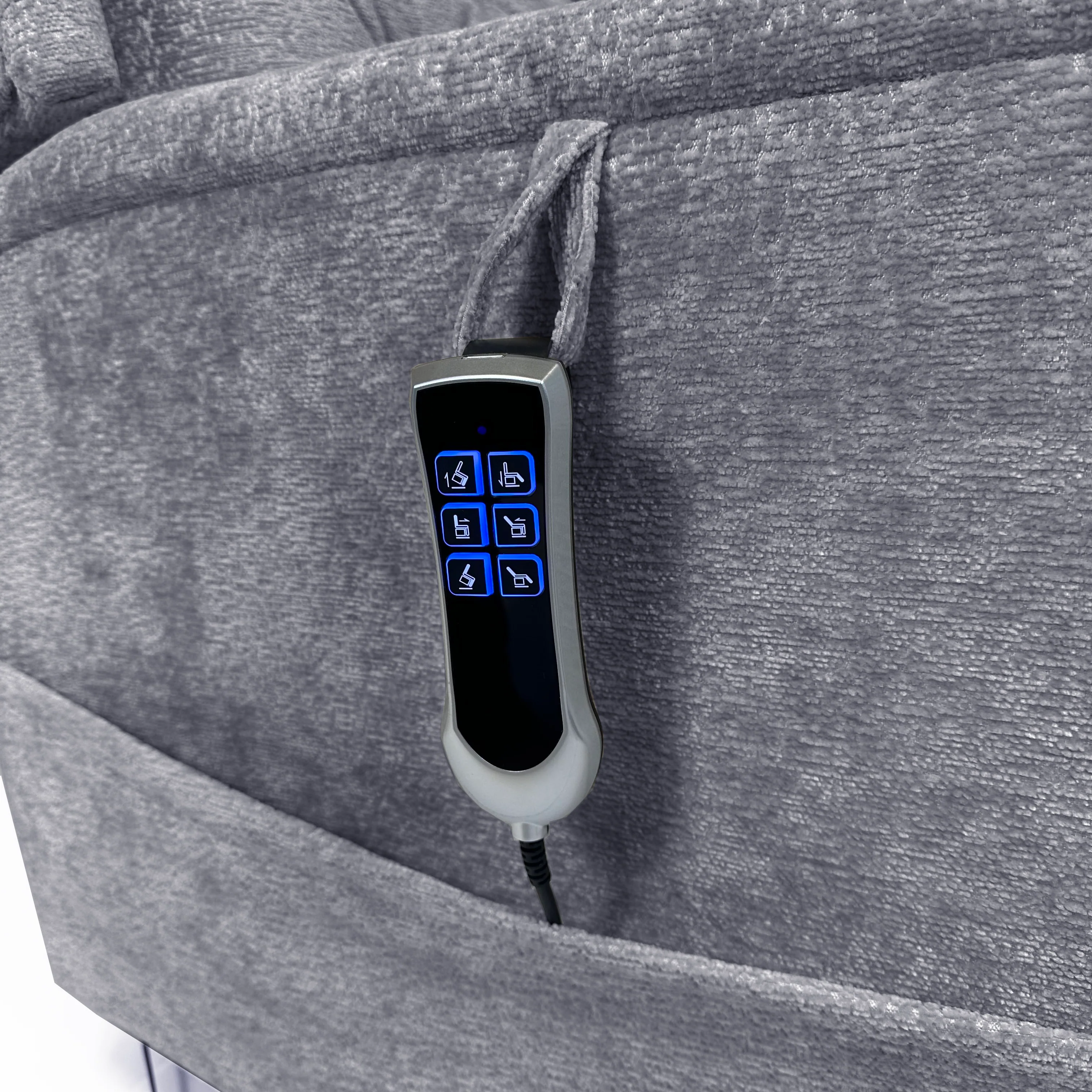 Henley Electric Lift Assist Recliner | Grey - Image 8