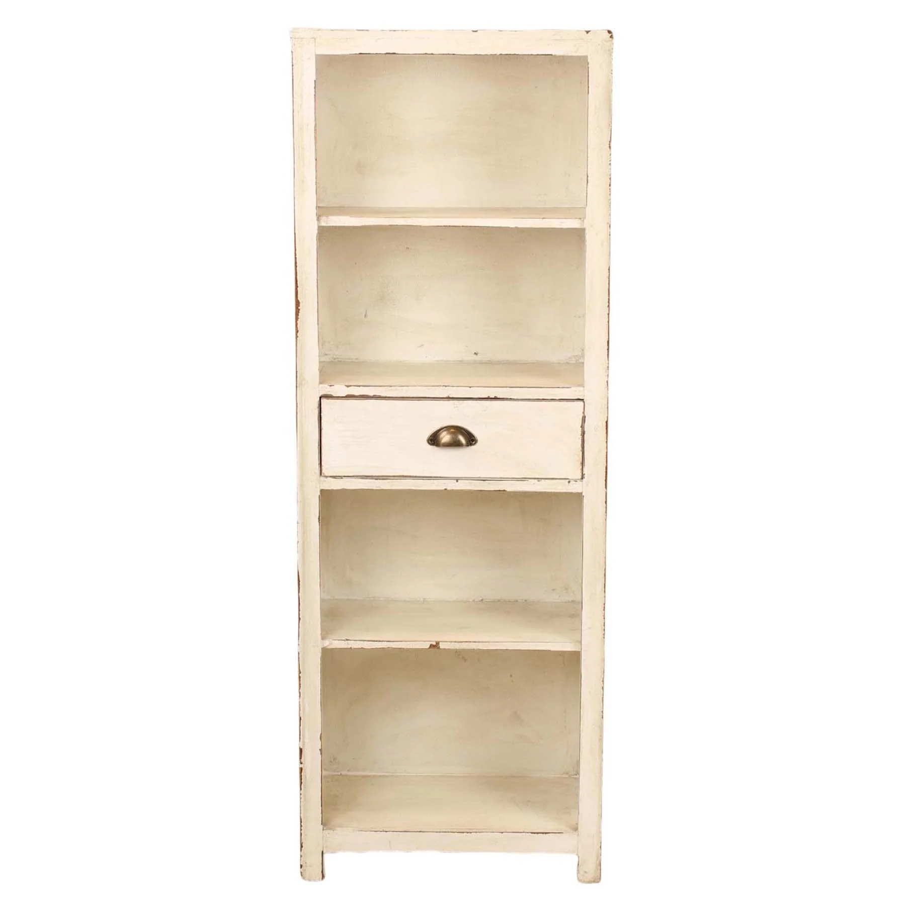 Heritage Distressed White Tall Bookcase - Image 2
