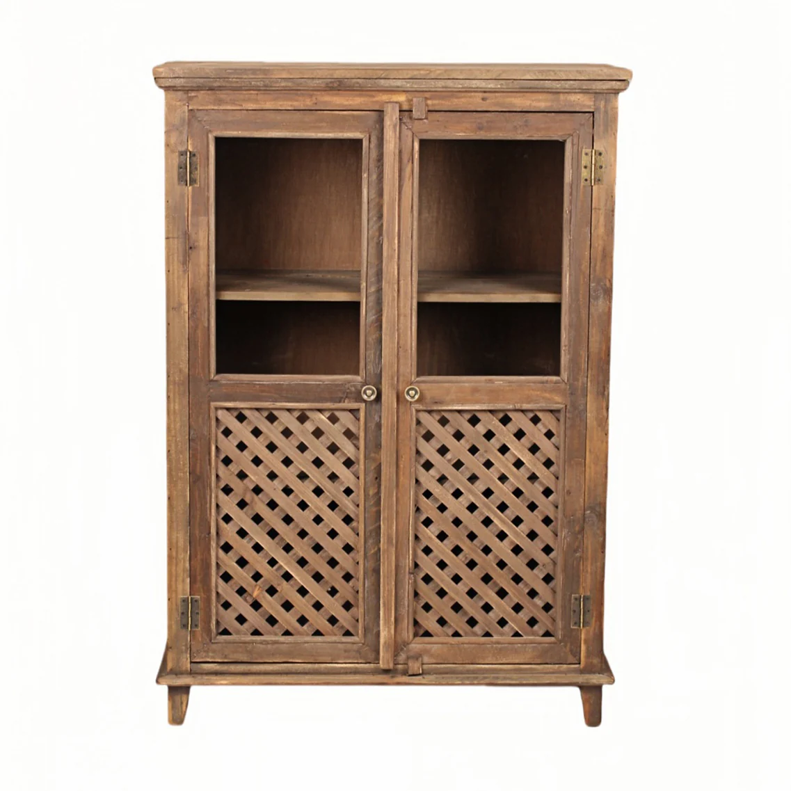 Heritage Natural Glass Display Cabinet - Image 3