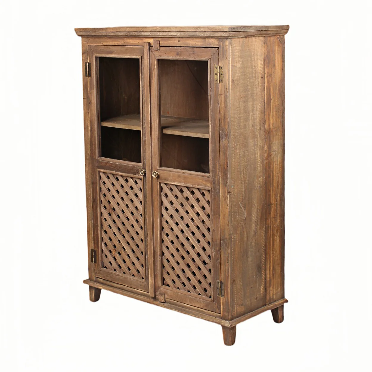 Heritage Natural Glass Display Cabinet - Image 4