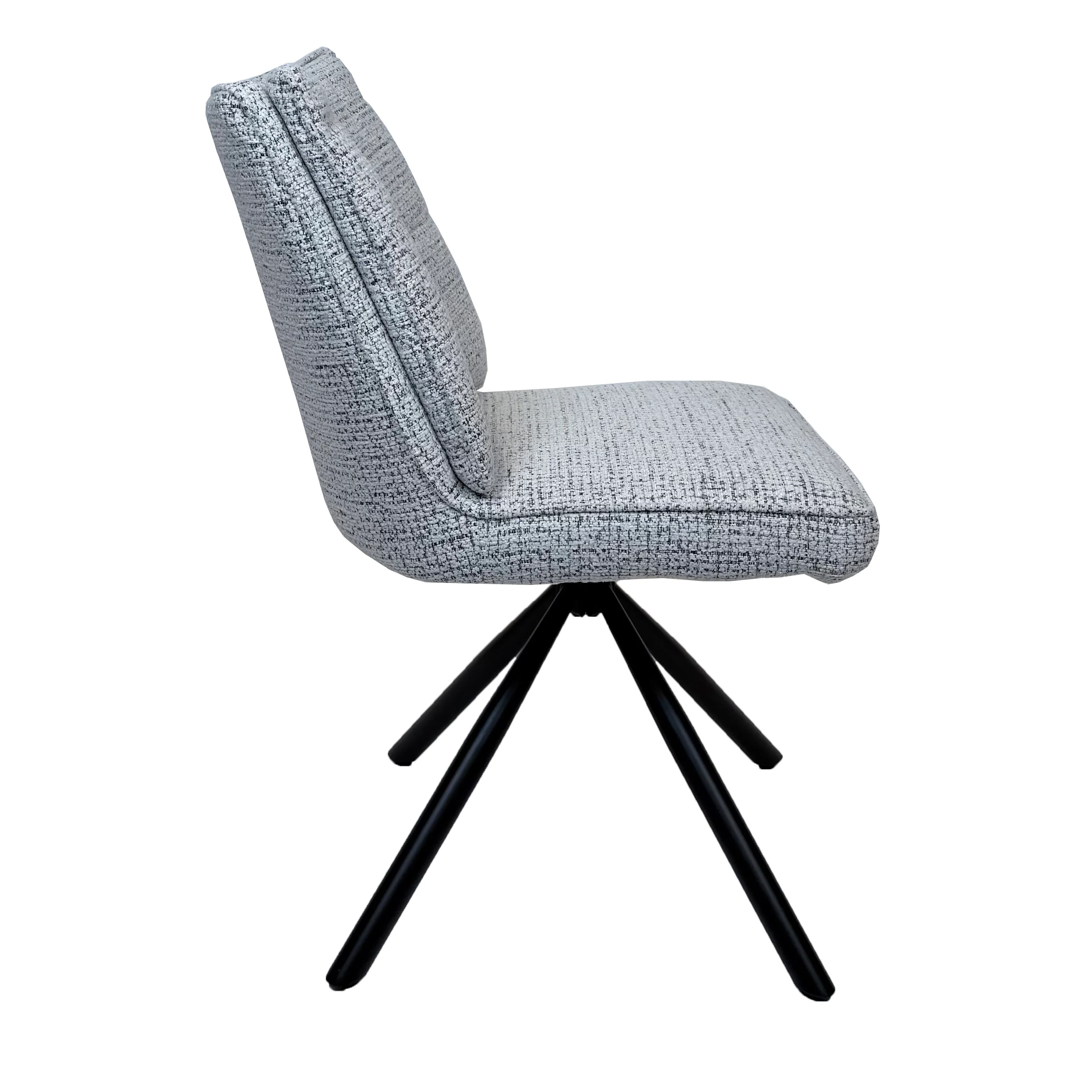 Houston Boucle Dining Chair | Grey - Image 3