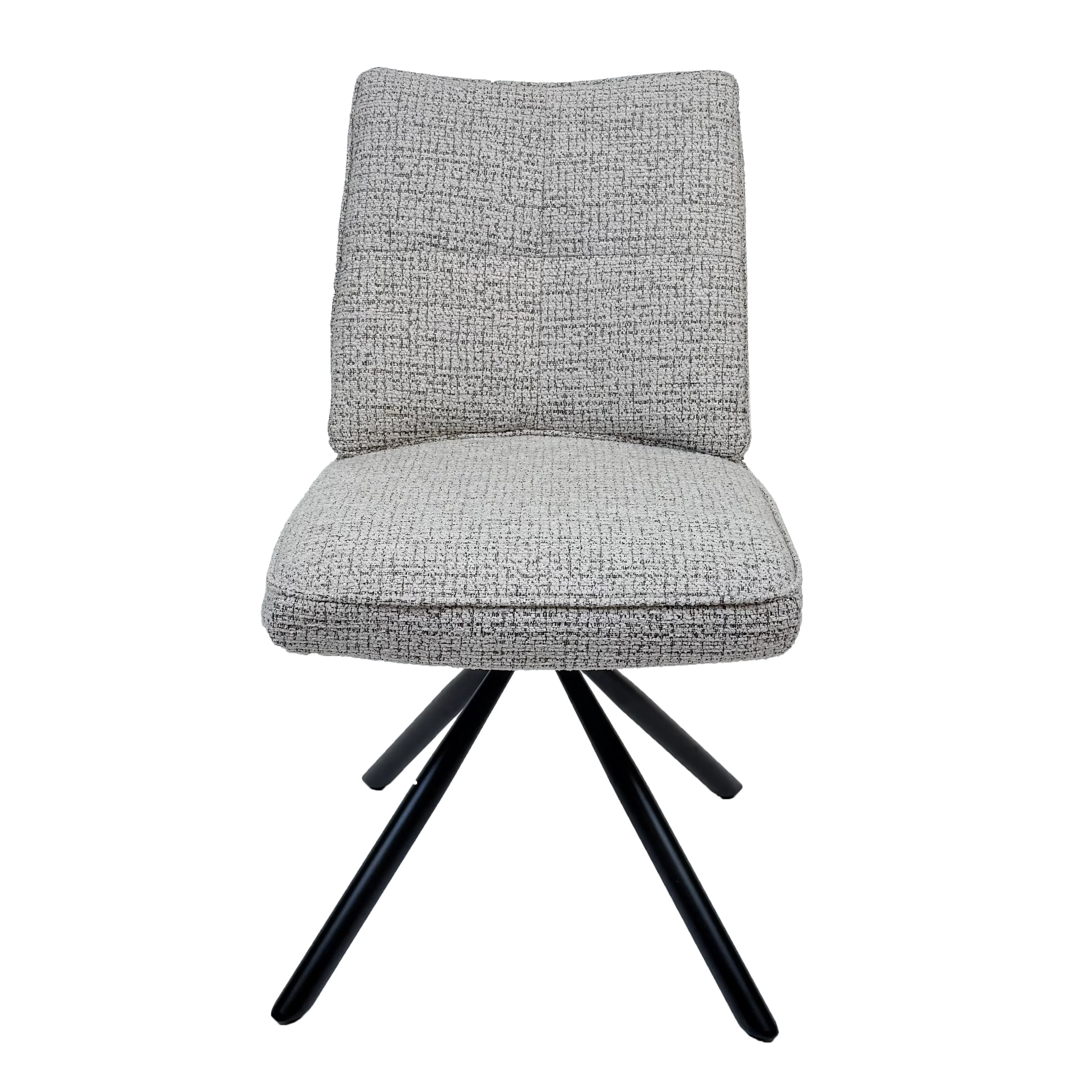Houston Boucle Dining Chair | Smudge Grey - Image 3