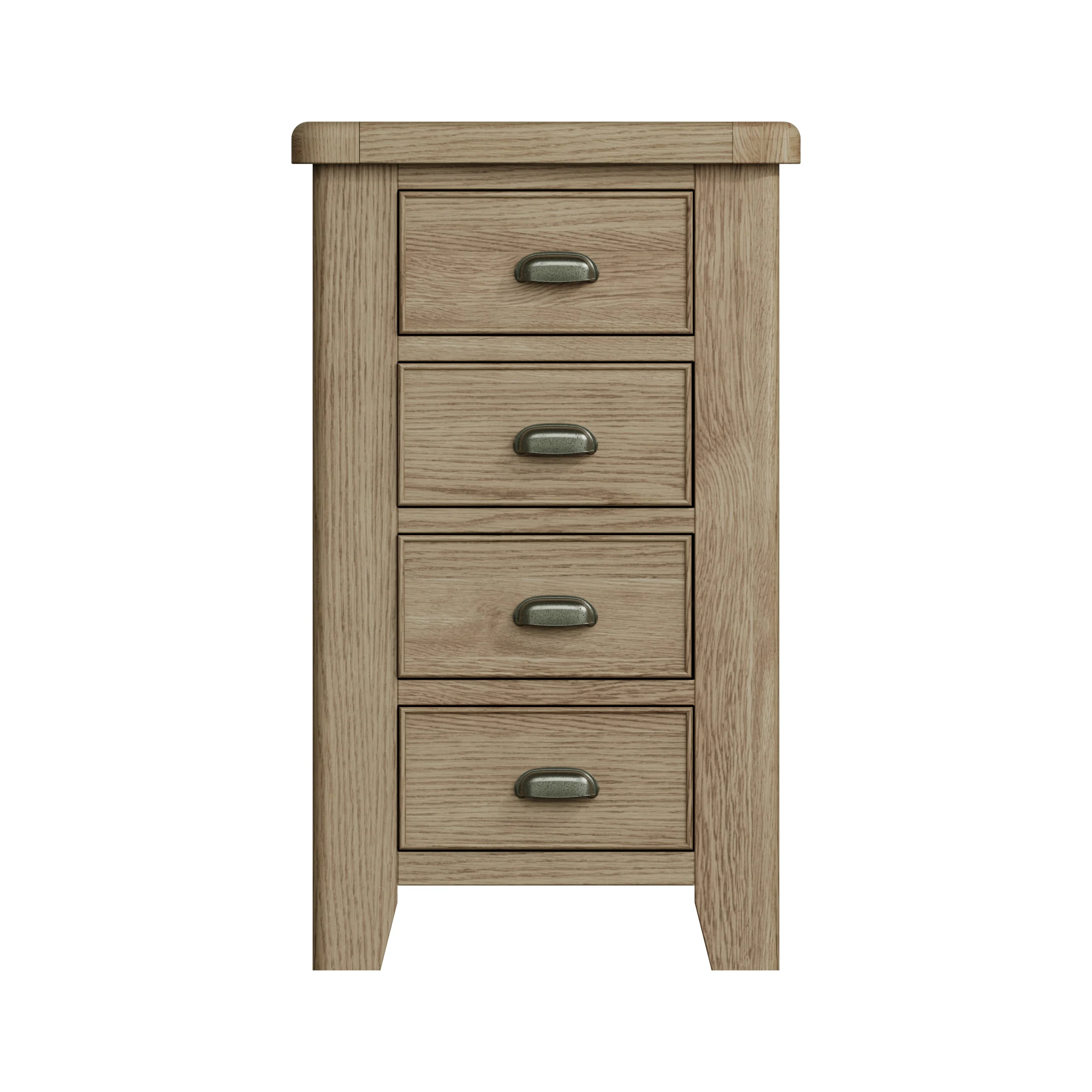 Hove Smoked Oak 4 Drawer Chest - Image 2