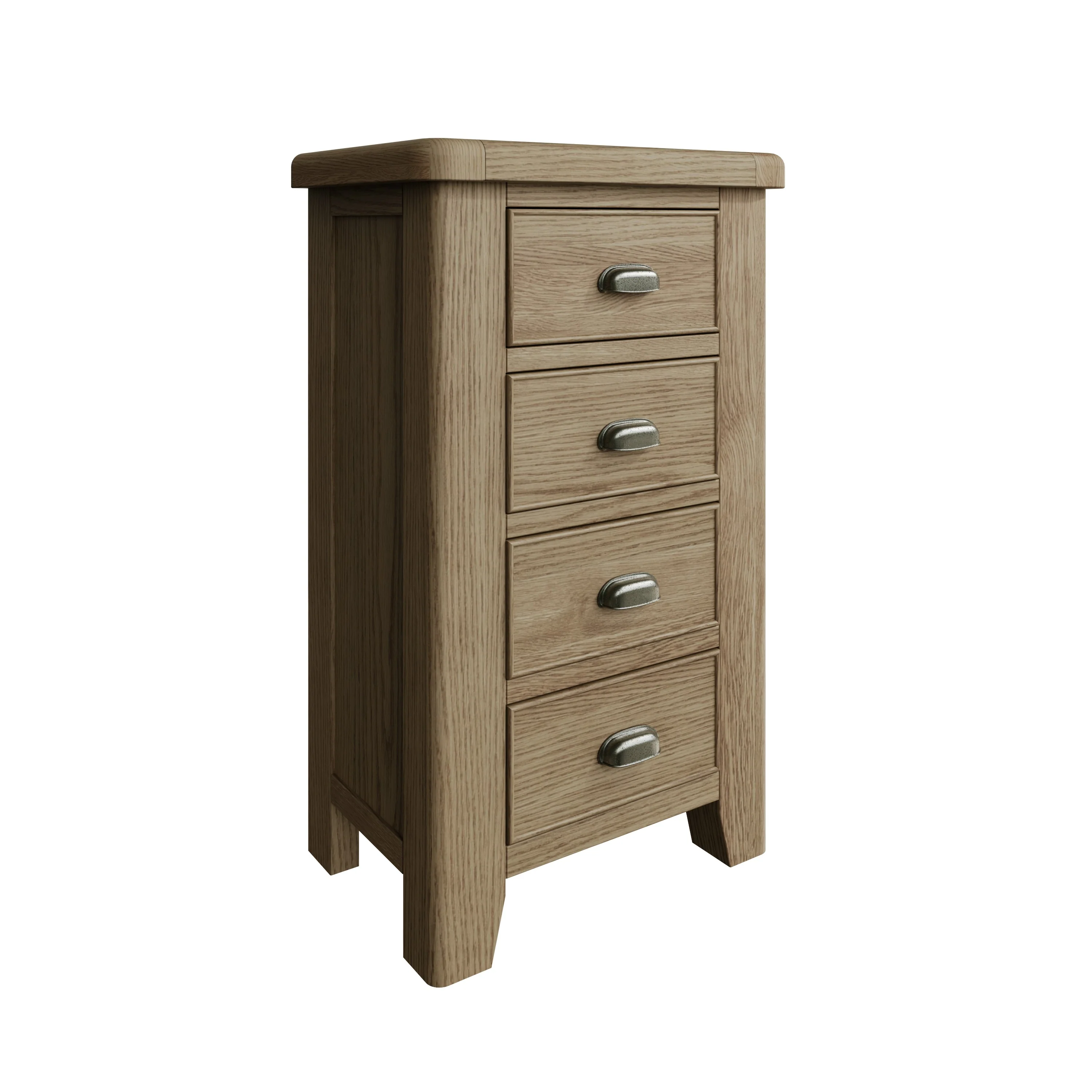 Hove Smoked Oak 4 Drawer Chest - Image 3