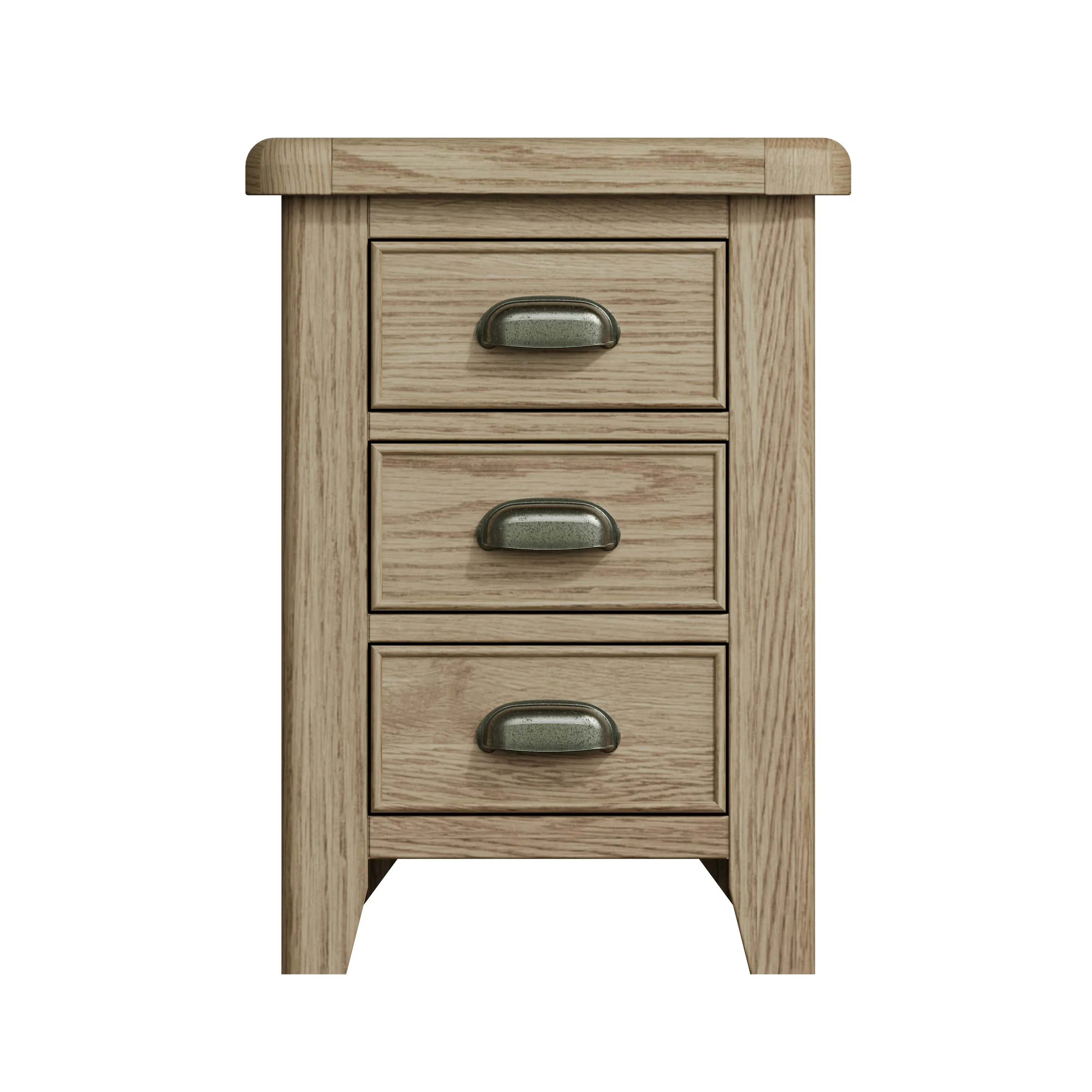 Hove Smoked Oak Bedside Cabinet - Image 2