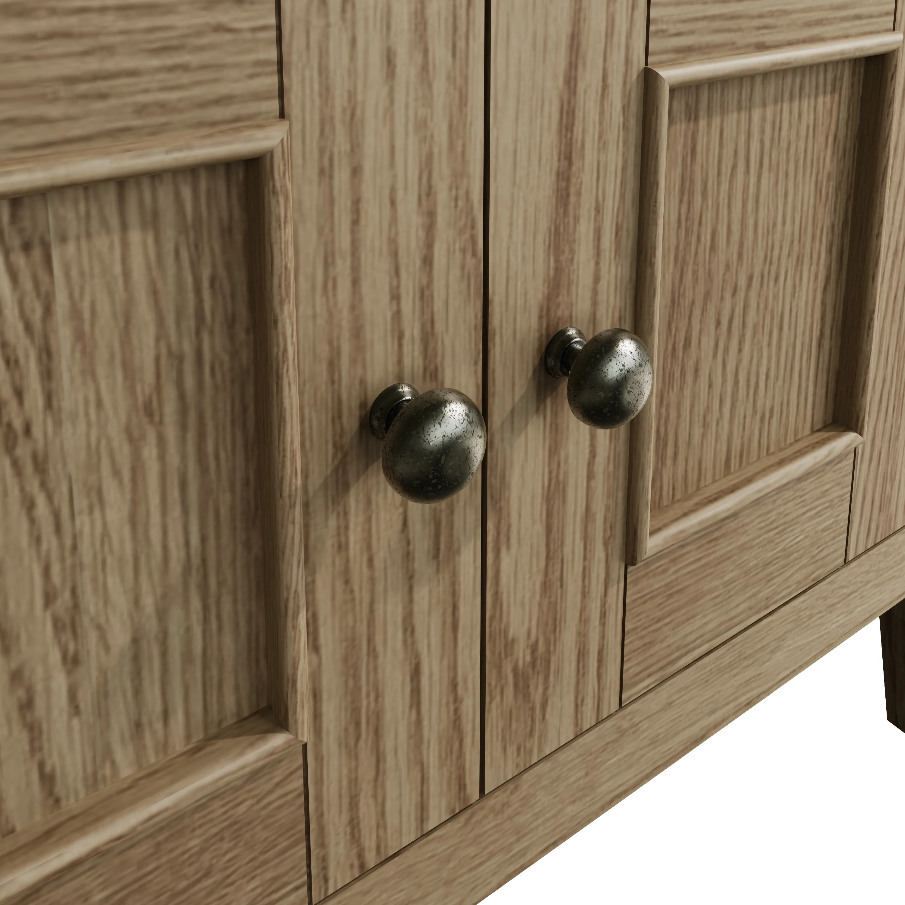 Hove Smoked Oak Corner TV Unit - Image 8