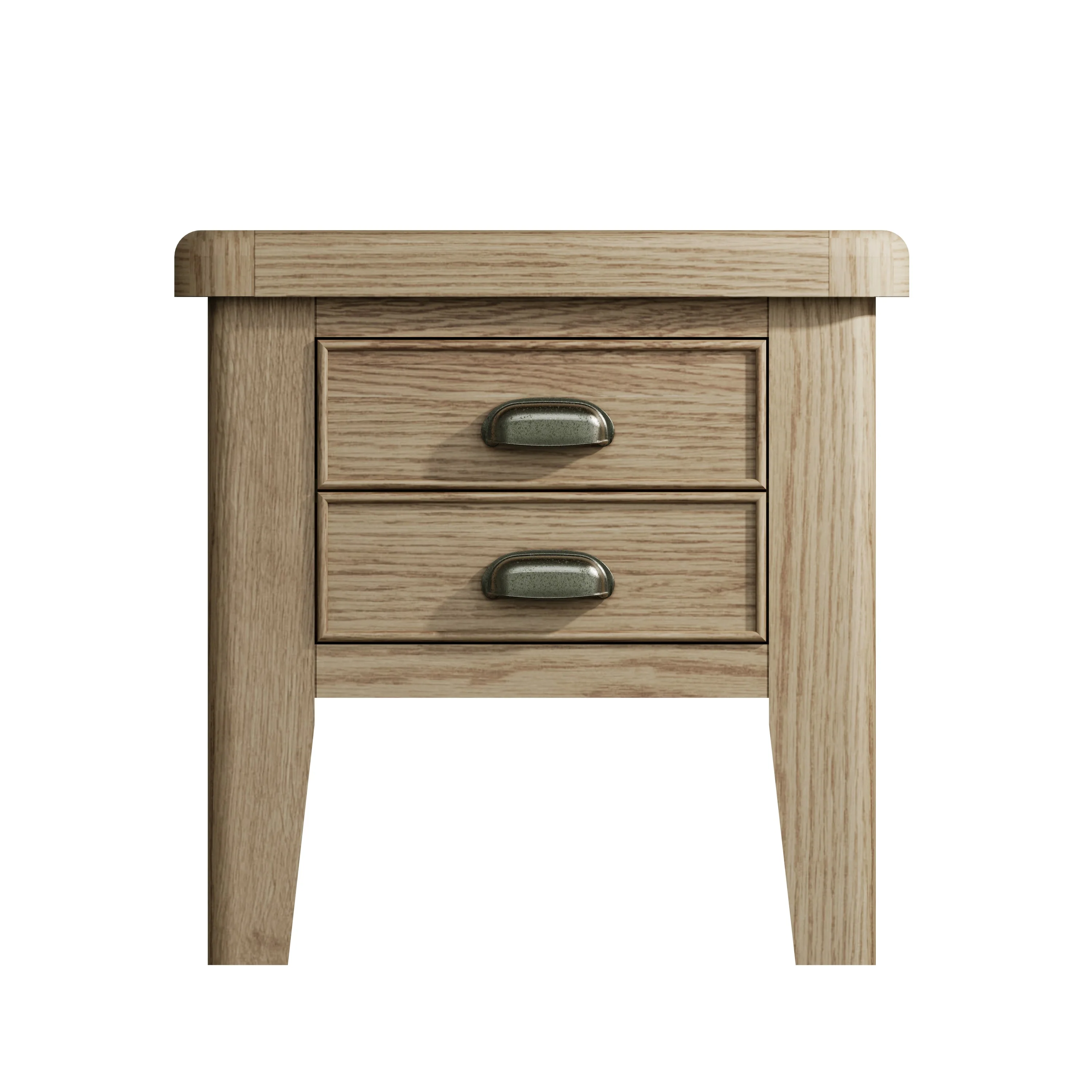 Hove Smoked Oak Lamp Table - Image 6