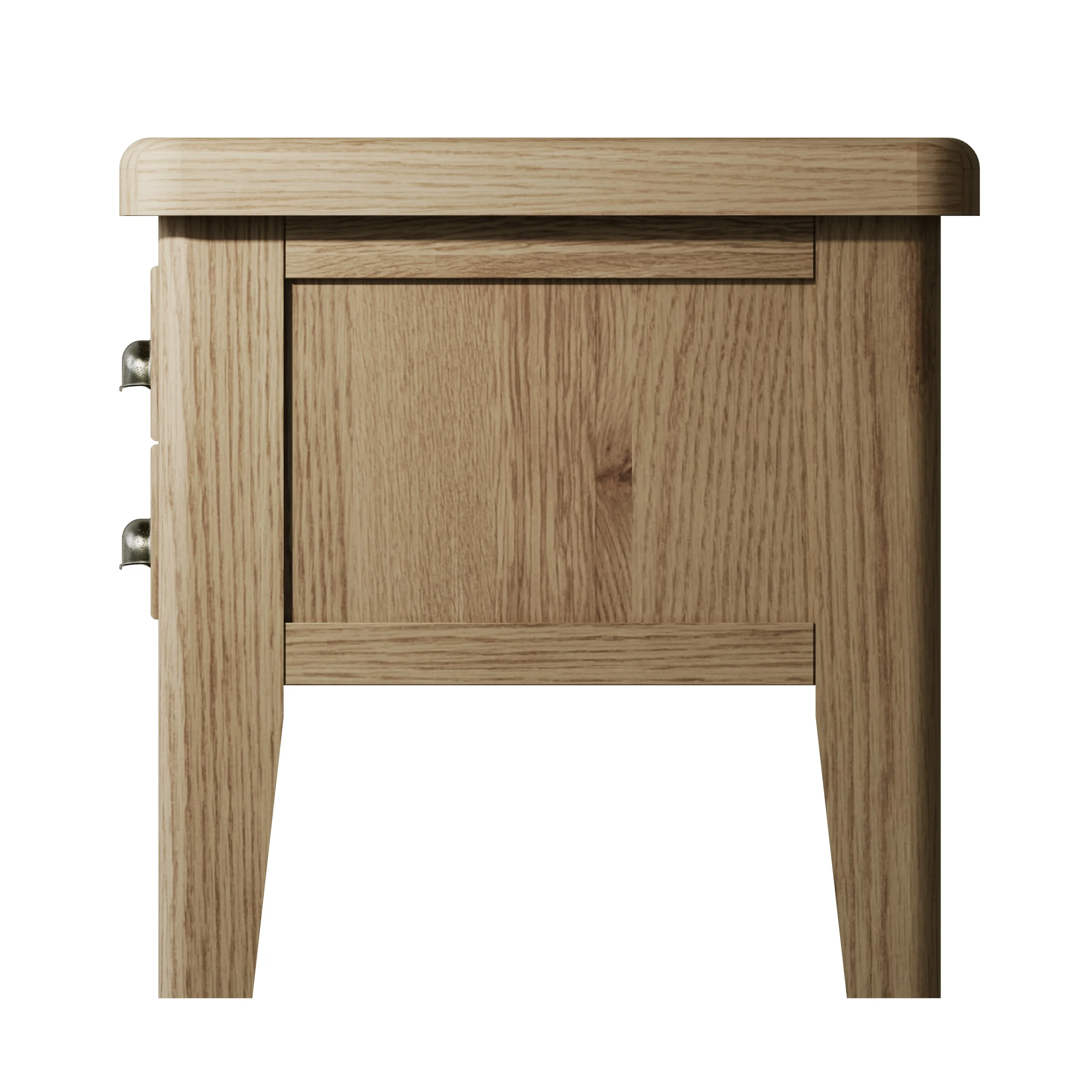 Hove Smoked Oak Lamp Table - Image 7