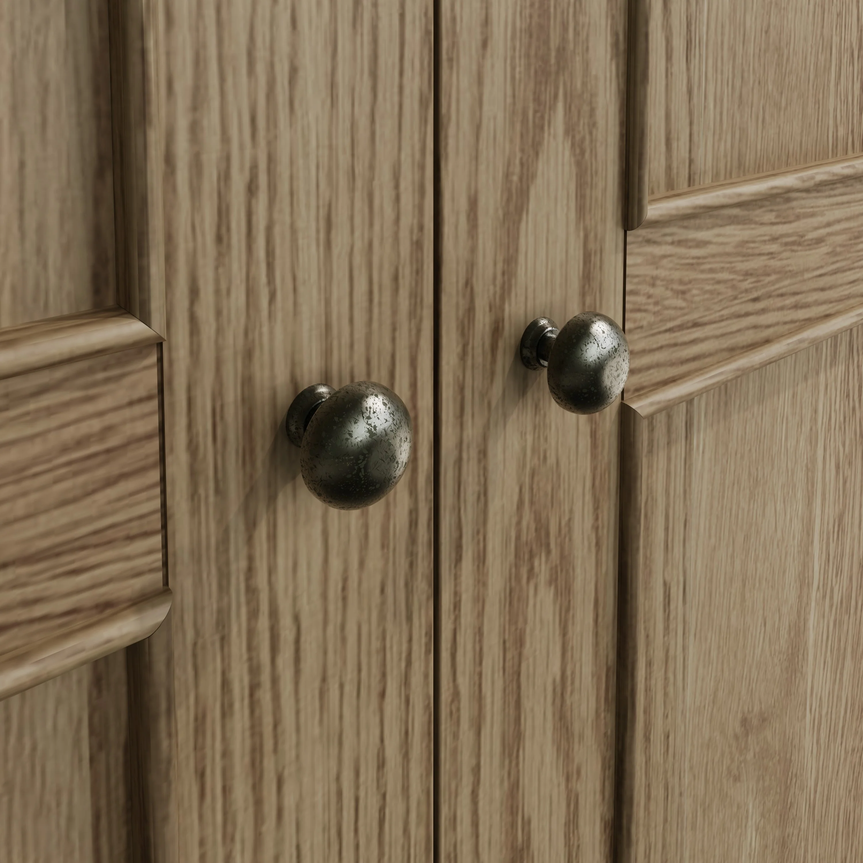 Hove Smoked Oak Larder Unit - Image 11
