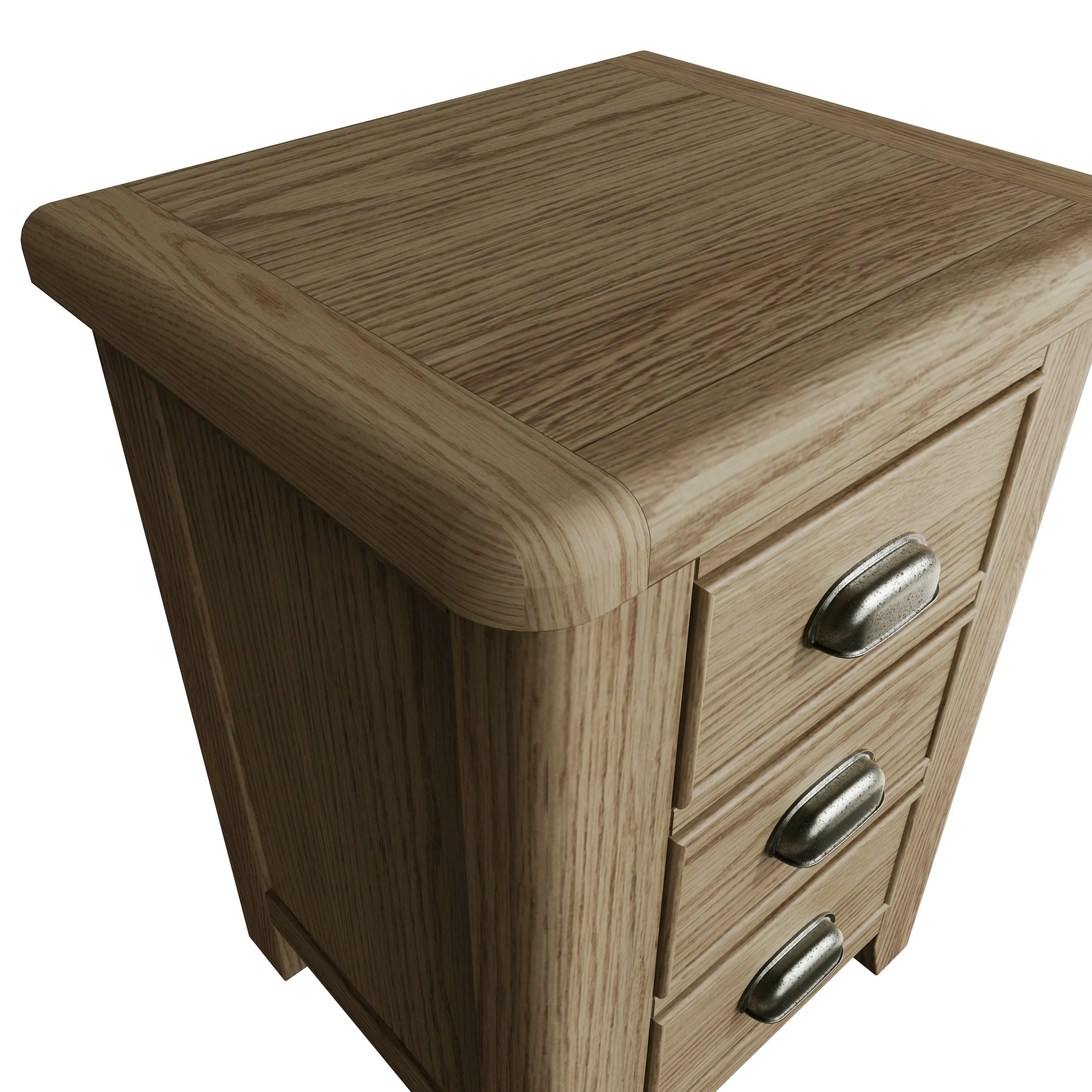 Hove Smoked Oak Large Bedside Cabinet - Image 8
