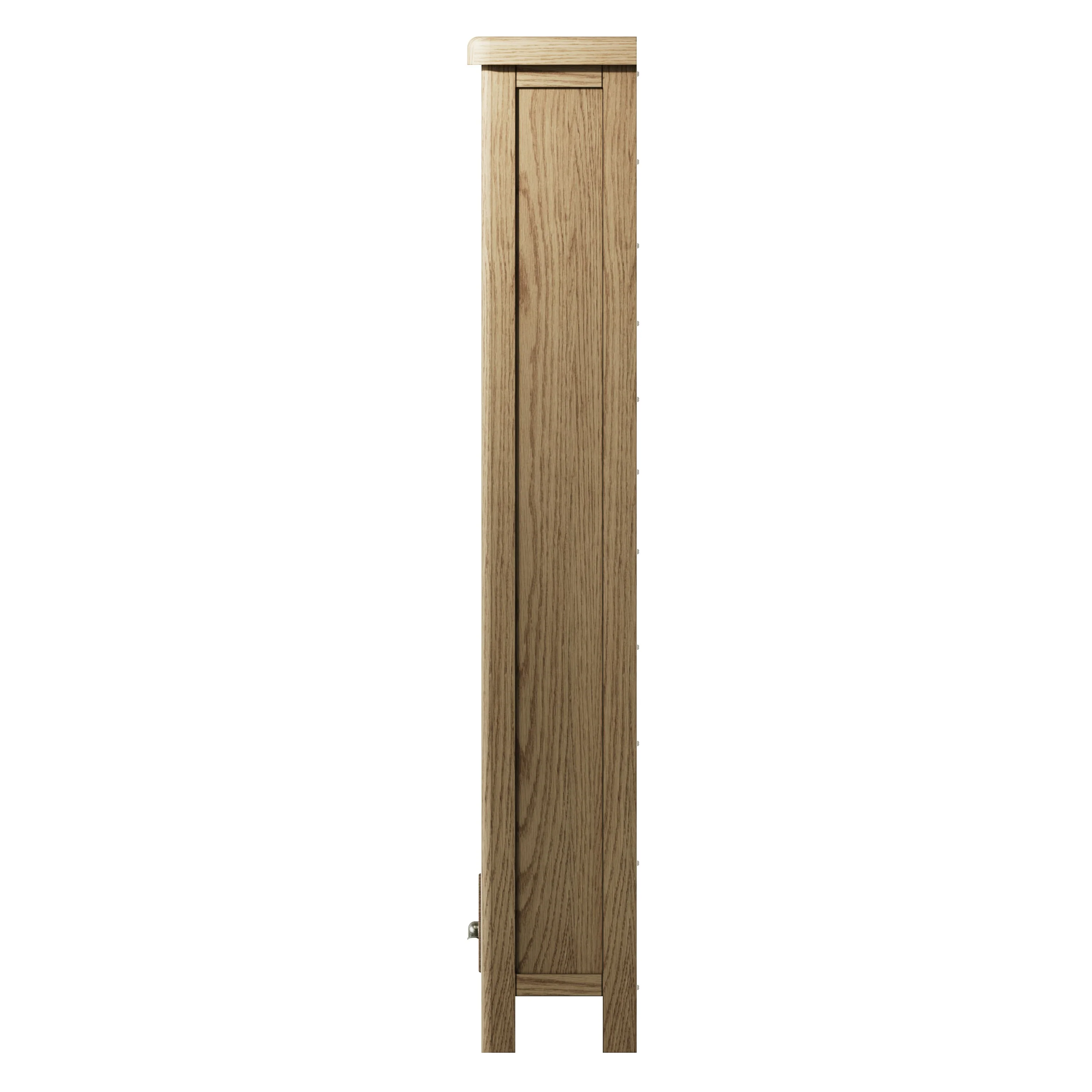 Hove Smoked Oak Large Bookcase - Image 5