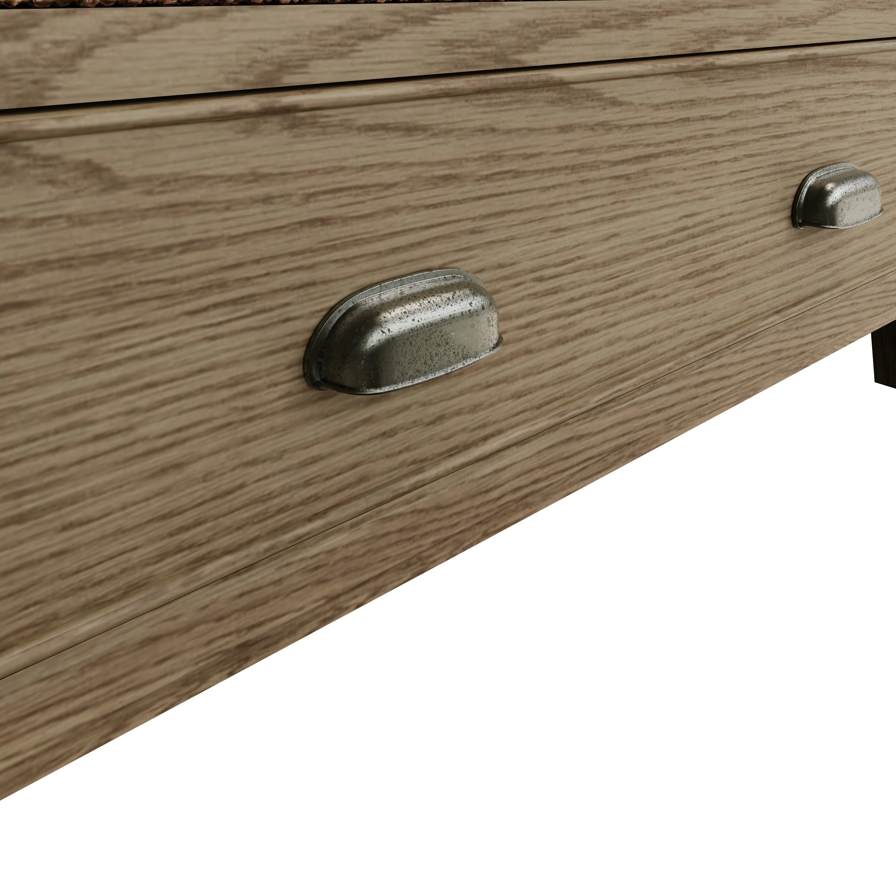 Hove Smoked Oak Large Bookcase - Image 9
