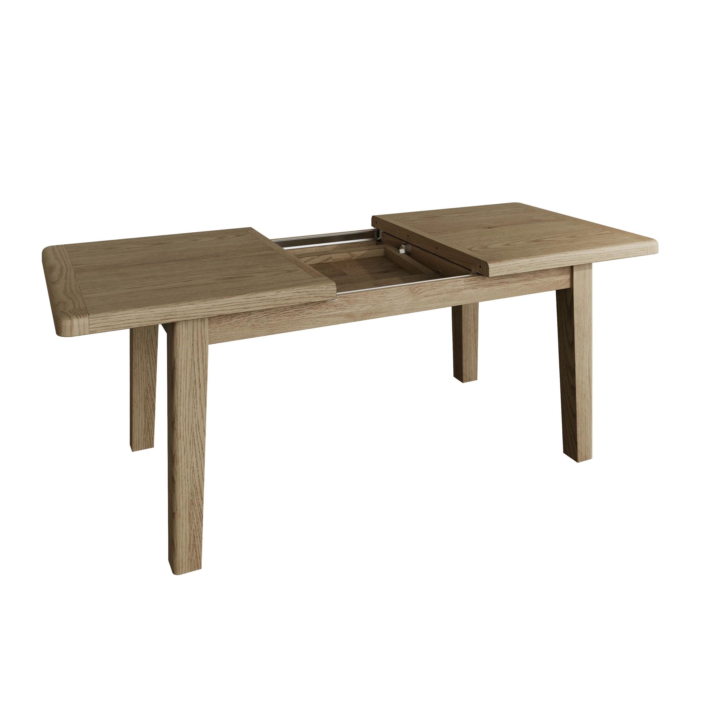 Hove Smoked Oak Large Extending Dining Table (1.8 m - 2.3 m) - Image 6