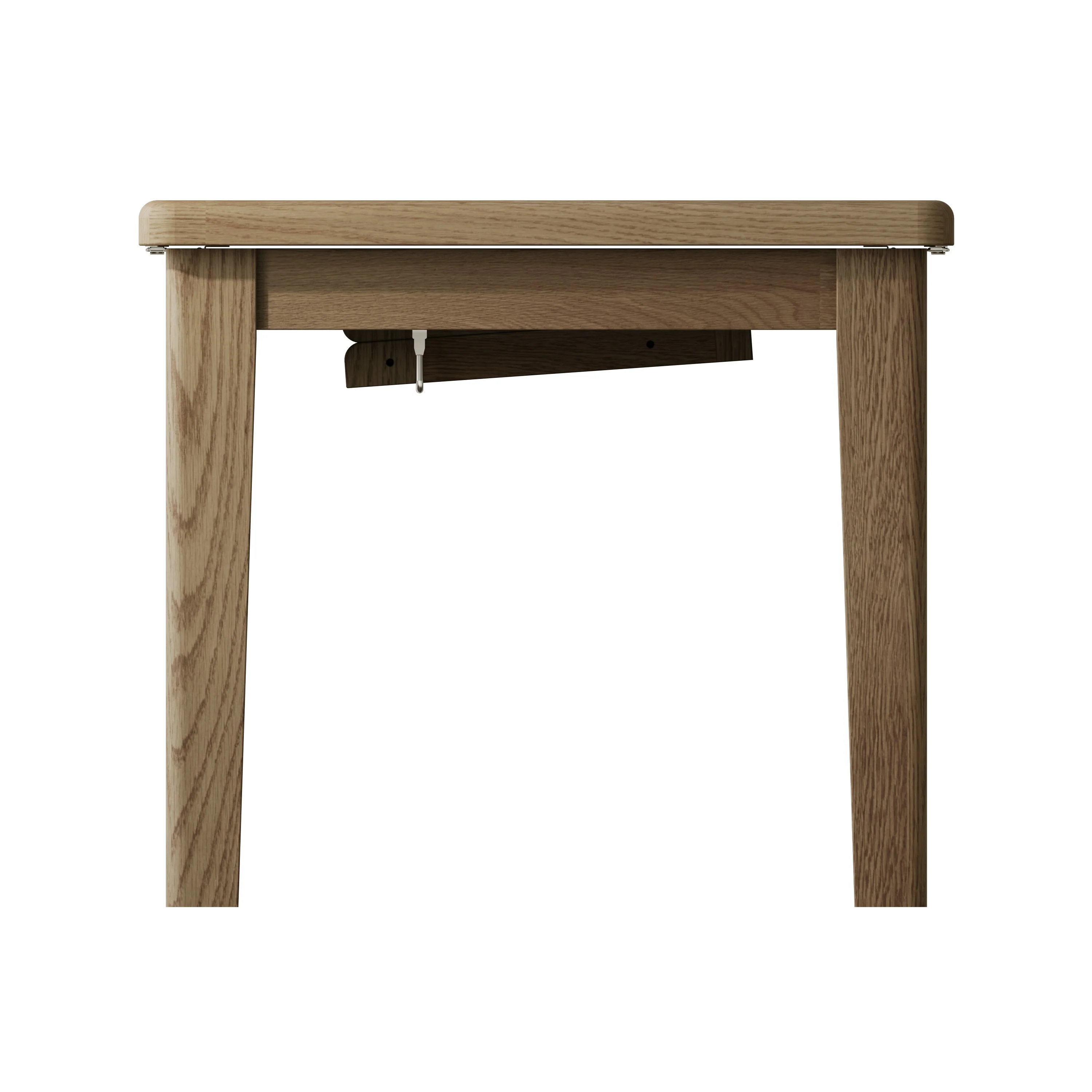 Hove Smoked Oak Large Extending Dining Table (1.8 m - 2.3 m) - Image 8