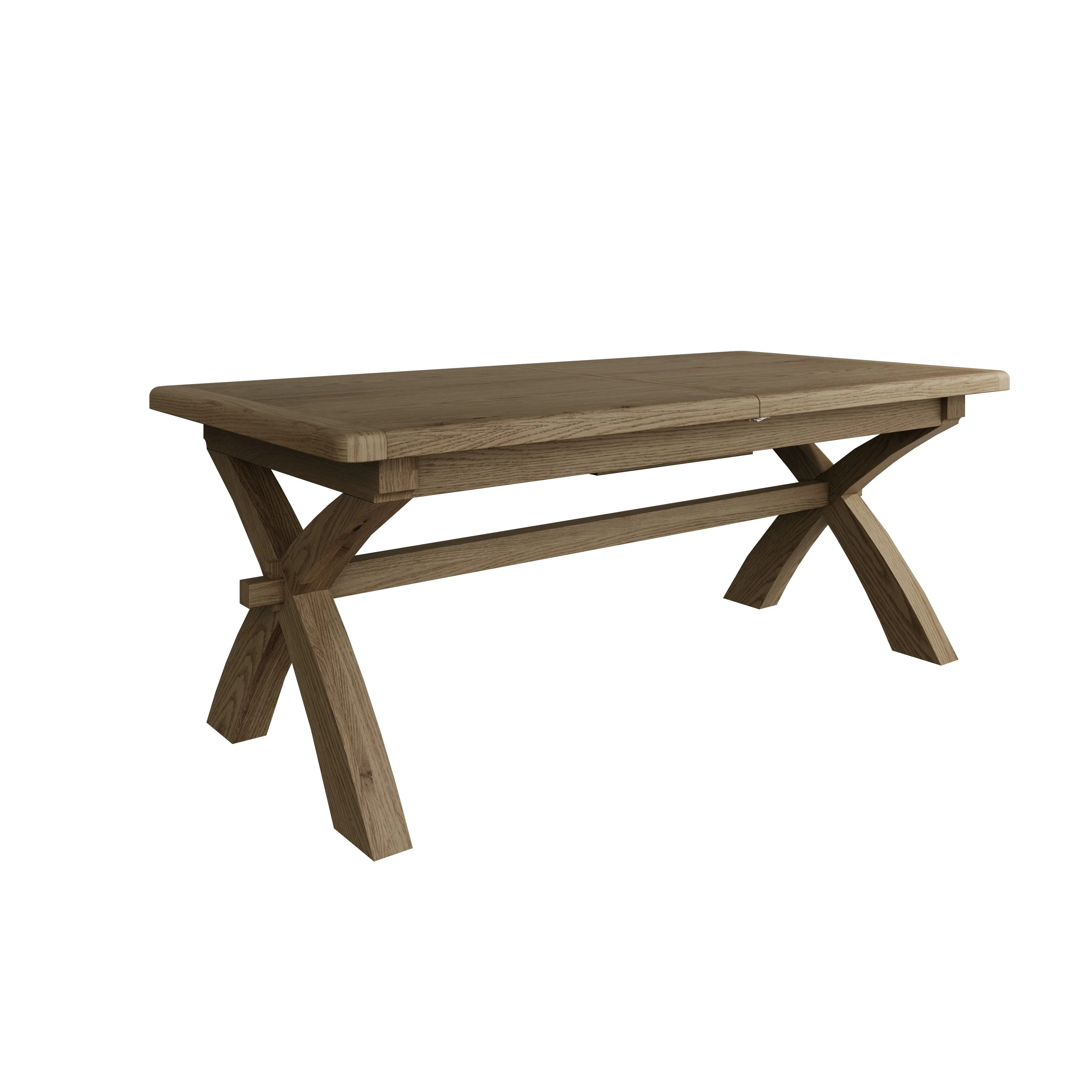 Hove Smoked Oak Large Extending Trestle Dining Table (2.0 m - 2.5 m) - Image 5