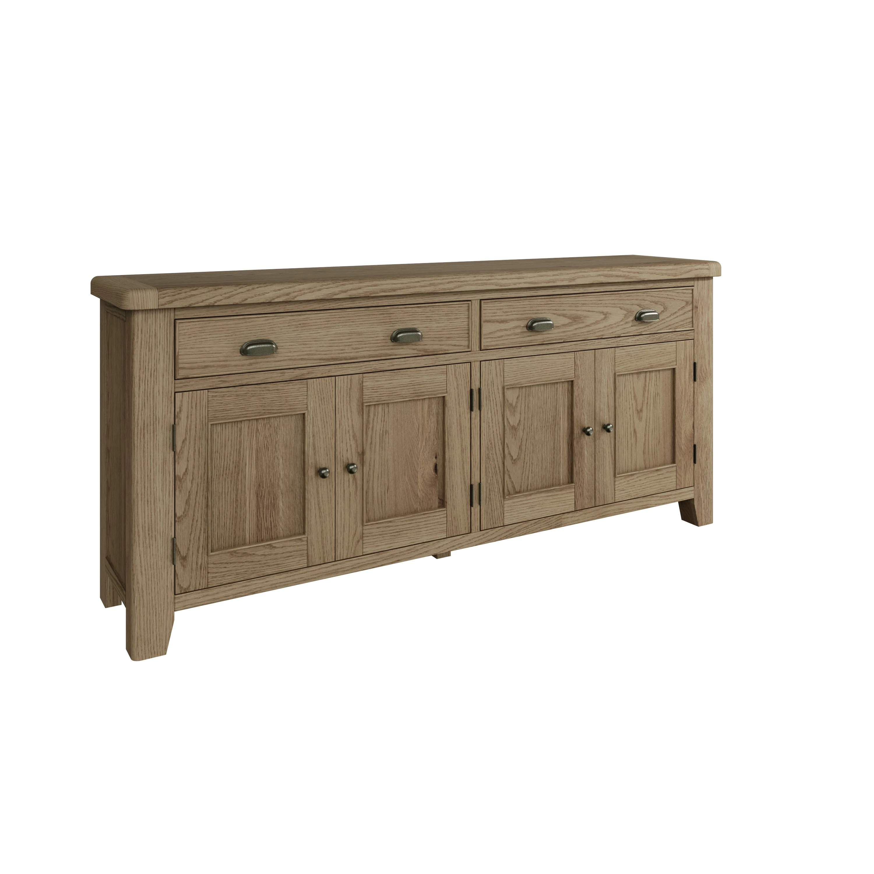 Hove Smoked Oak Large Sideboard - Image 3