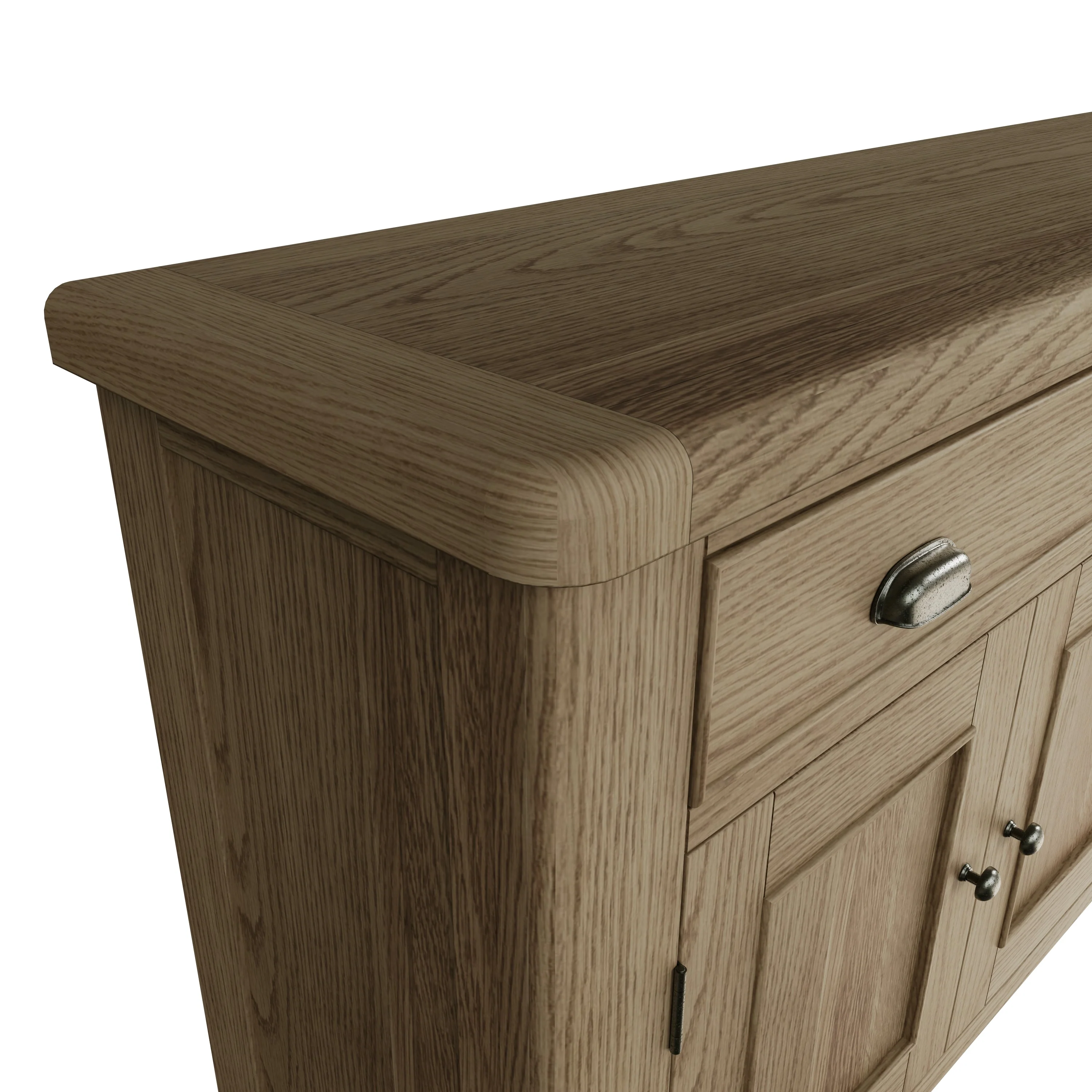 Hove Smoked Oak Large Sideboard - Image 7