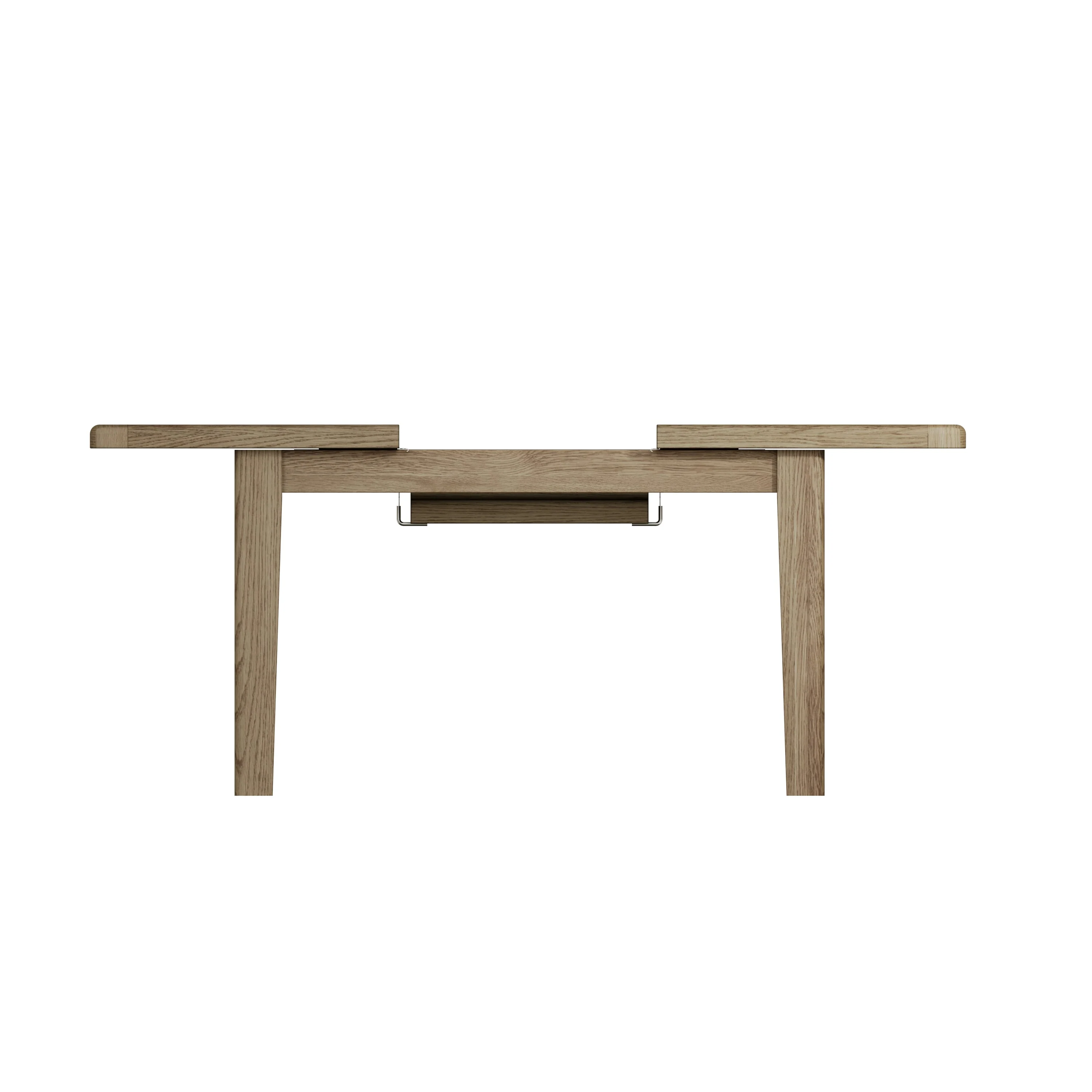 Hove Smoked Oak Medium Extending Dining Table (1.3 m - 1.8 m) - Image 3