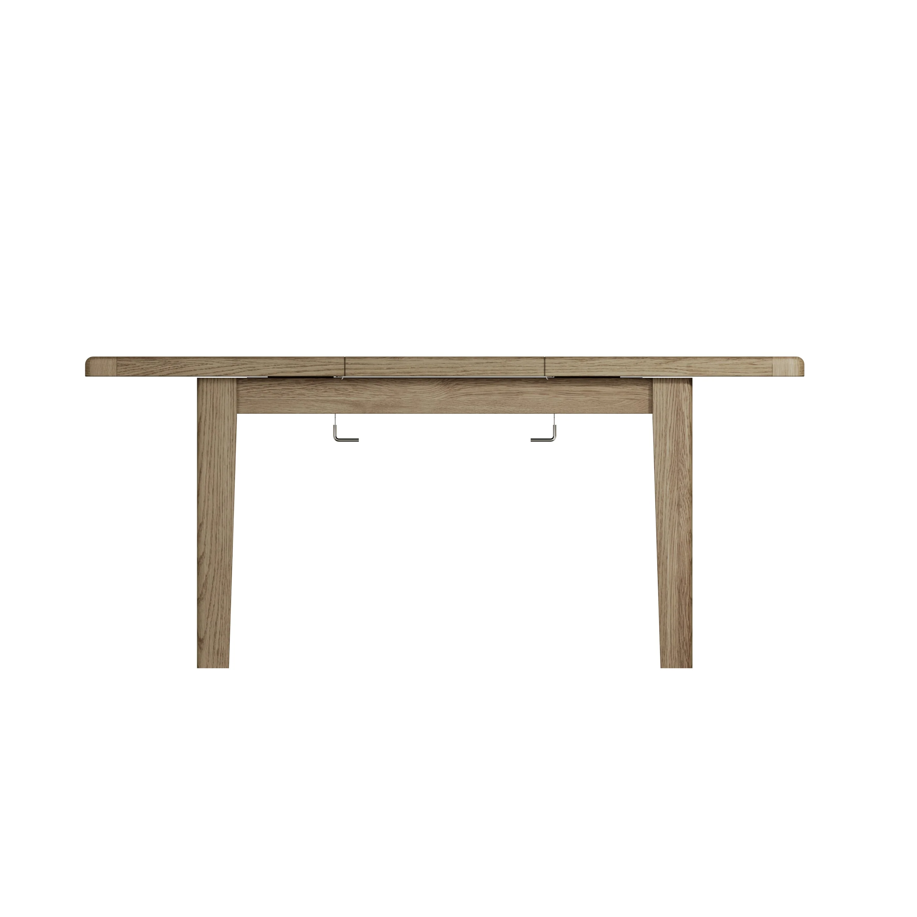 Hove Smoked Oak Medium Extending Dining Table (1.3 m - 1.8 m) - Image 4