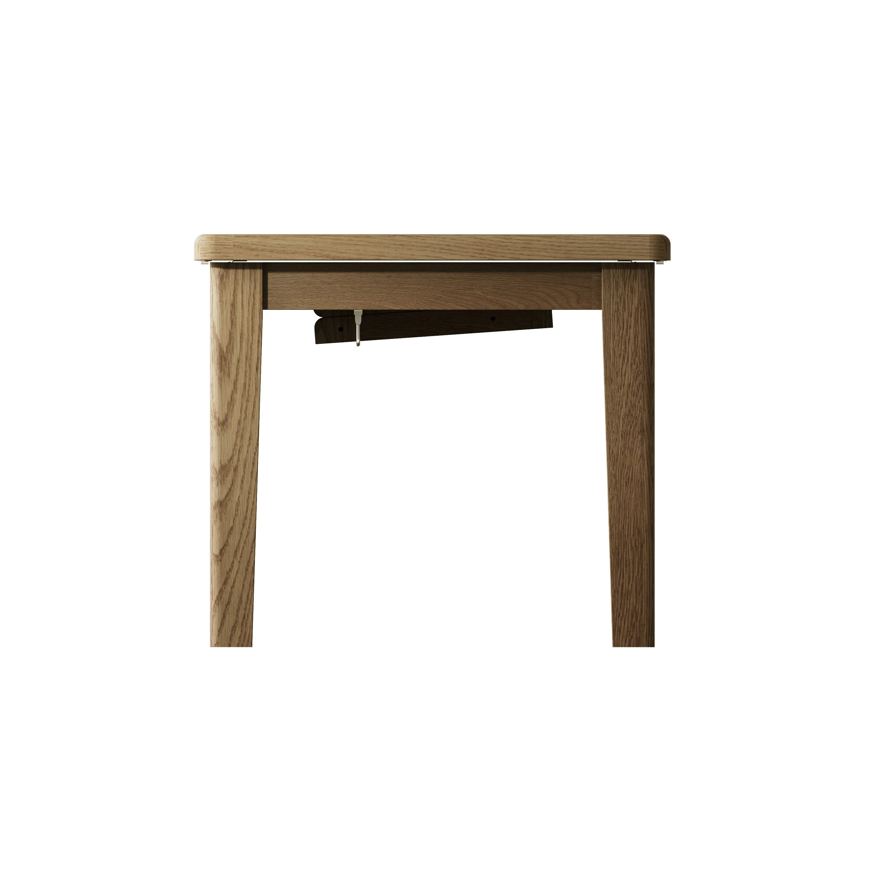 Hove Smoked Oak Medium Extending Dining Table (1.3 m - 1.8 m) - Image 5