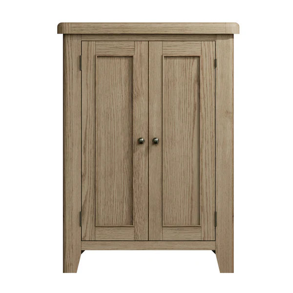 Hove Smoked Oak Shoe Cabinet - Image 3