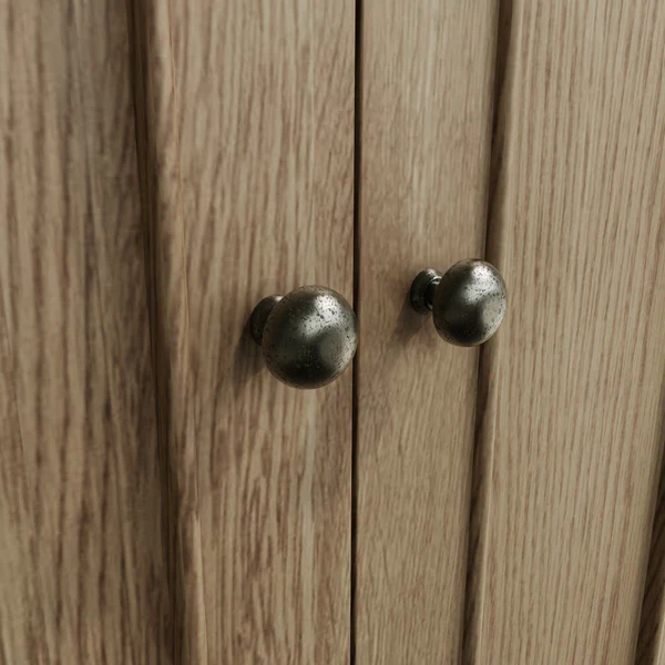 Hove Smoked Oak Shoe Cabinet - Image 7