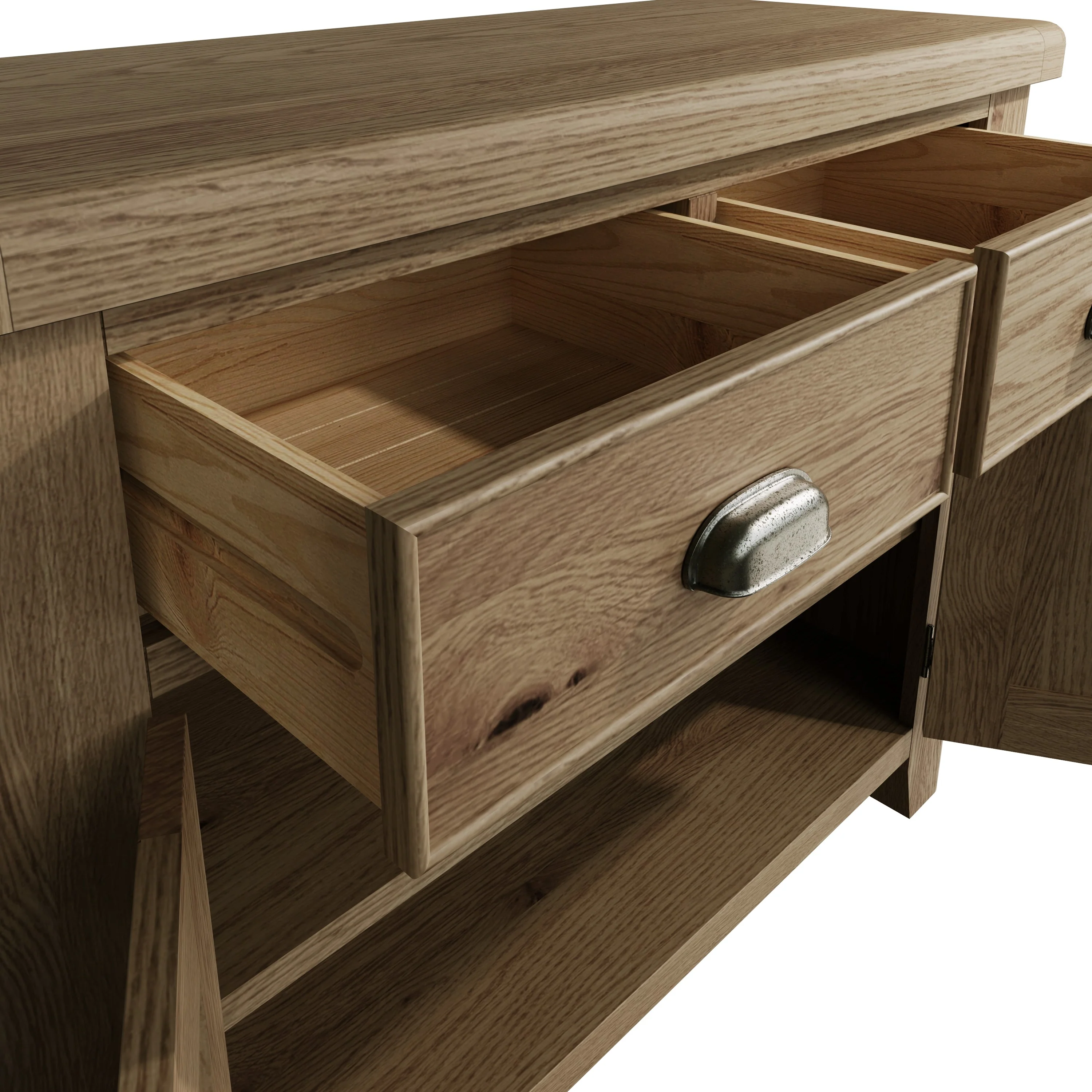 Hove Smoked Oak Sideboard - Image 6