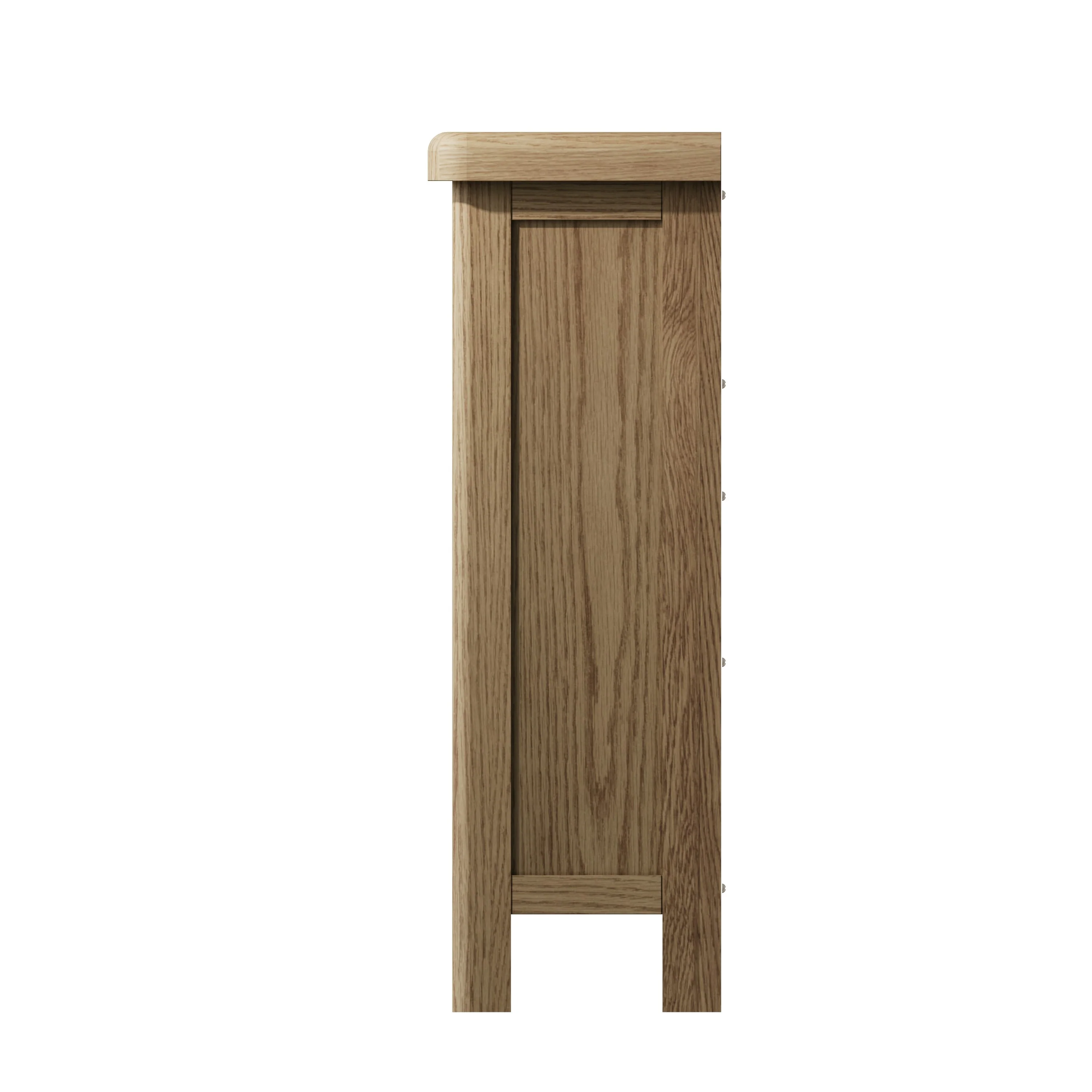 Hove Smoked Oak Small Bookcase - Image 4