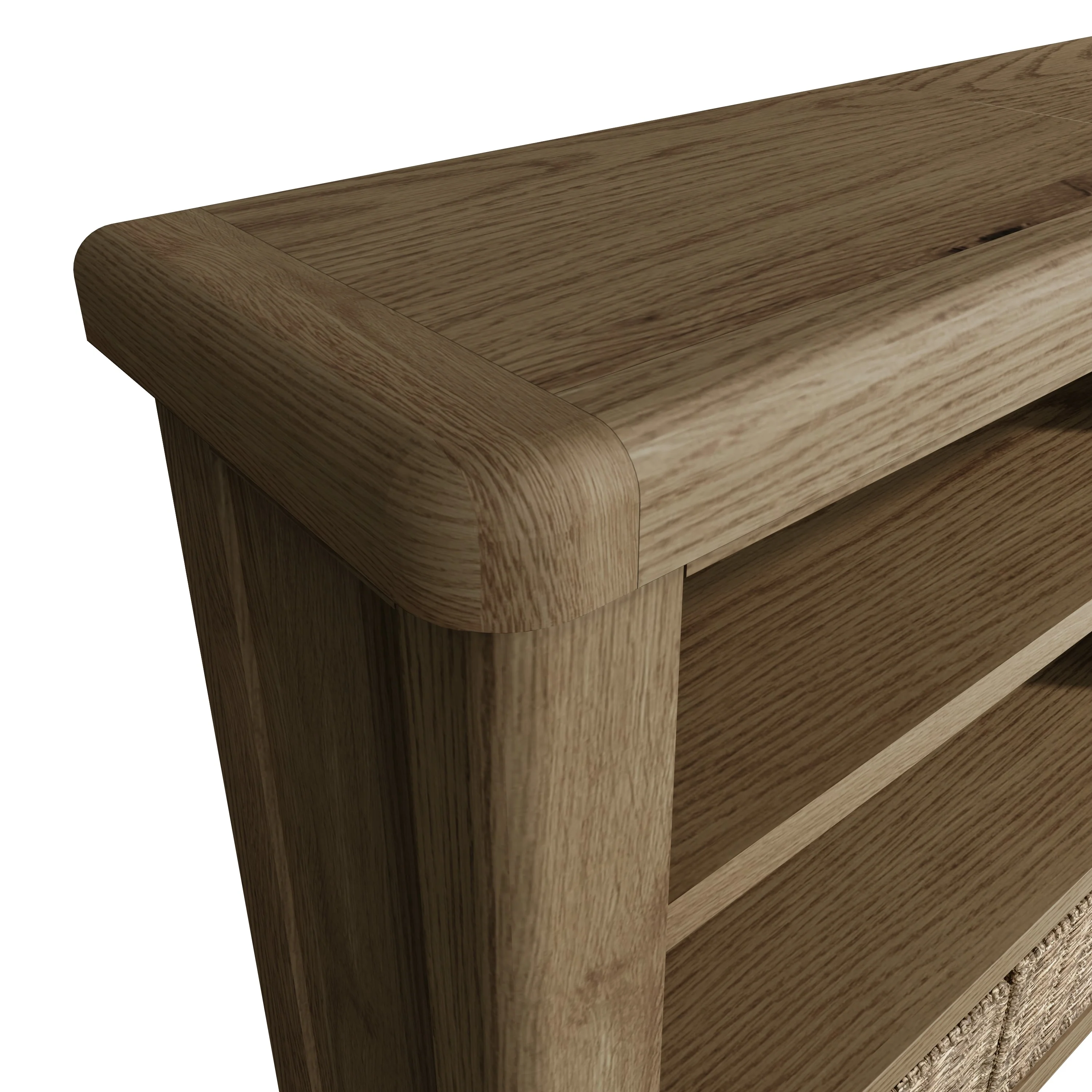 Hove Smoked Oak Small Bookcase - Image 6