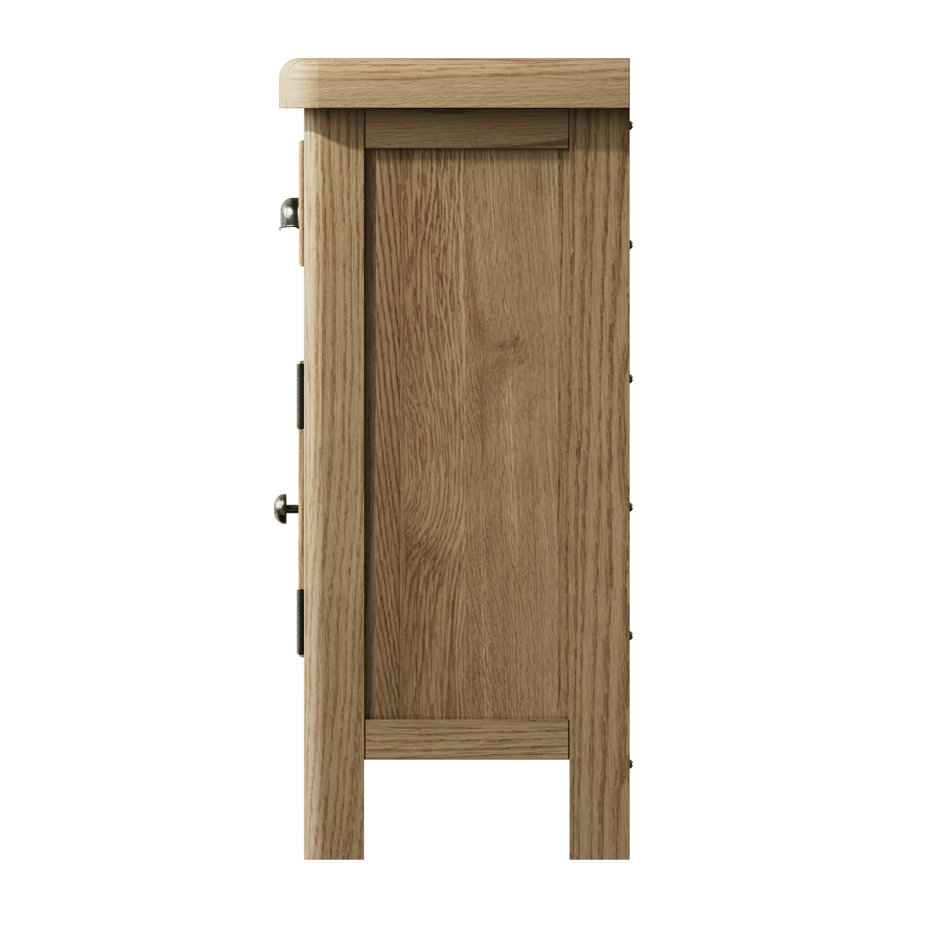 Hove Smoked Oak Small Sideboard - Image 5