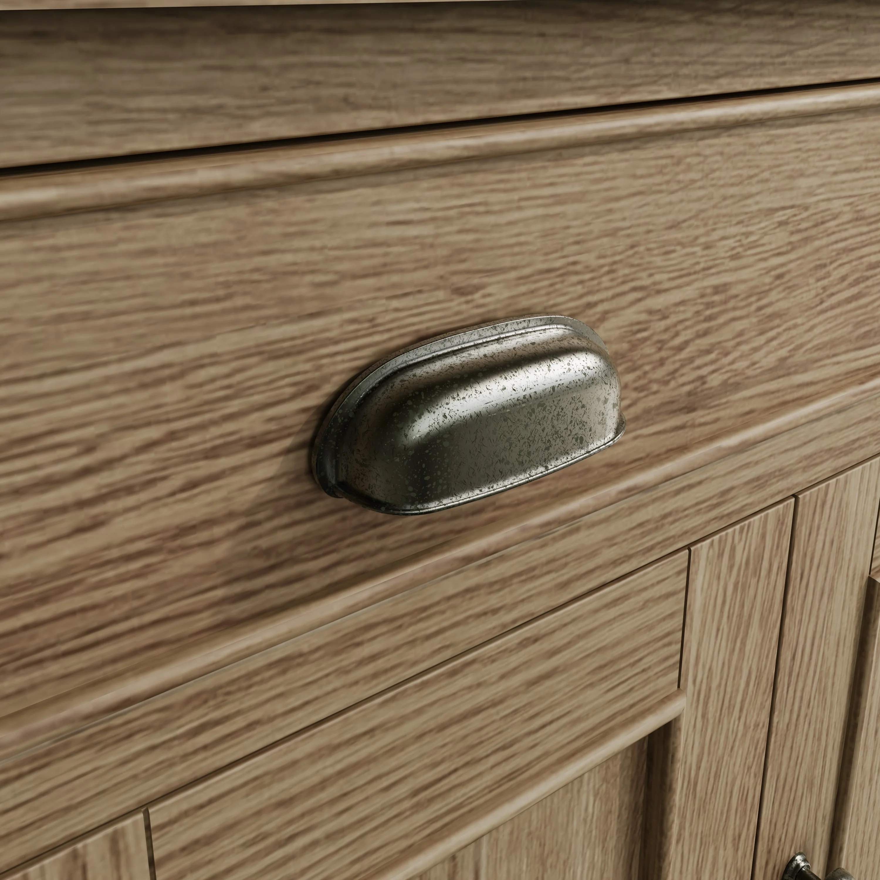 Hove Smoked Oak Small Sideboard - Image 9